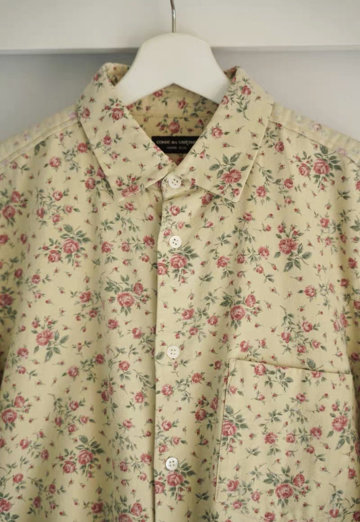 Comme des Garcons Comme des Garçons 98AW All-Over Floral Print Shirt K4 Size US L / EU 52-54 / 3 - 3 Thumbnail