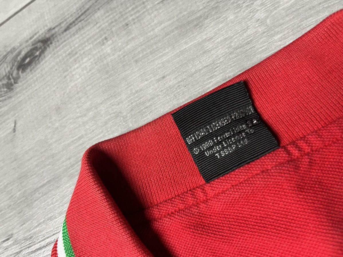 Ferrari Ferrari Vintage 1999 Men's Retro Red Zip Polo T Shirt Size US M / EU 48-50 / 2 - 4 Thumbnail