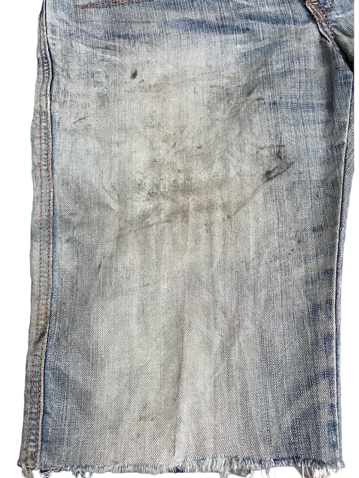Edwin × Japanese Brand Vintage Edwin 503 blue Trip Distressed Style Denim Size US 30 / EU 46 - 2 Thumbnail