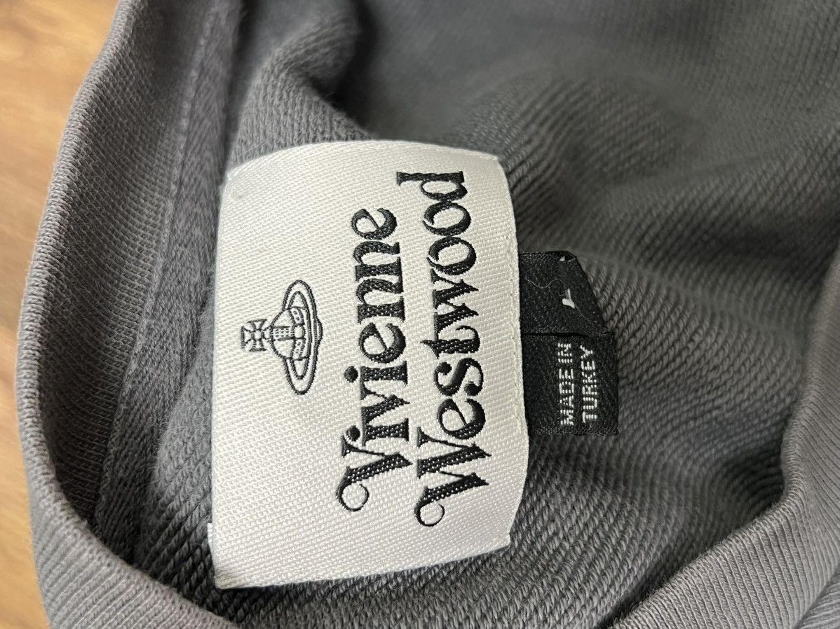 Vivienne Westwood Sweatshirt Vivienne Westwood Grey Size US L / EU 52-54 / 3 - 3 Thumbnail