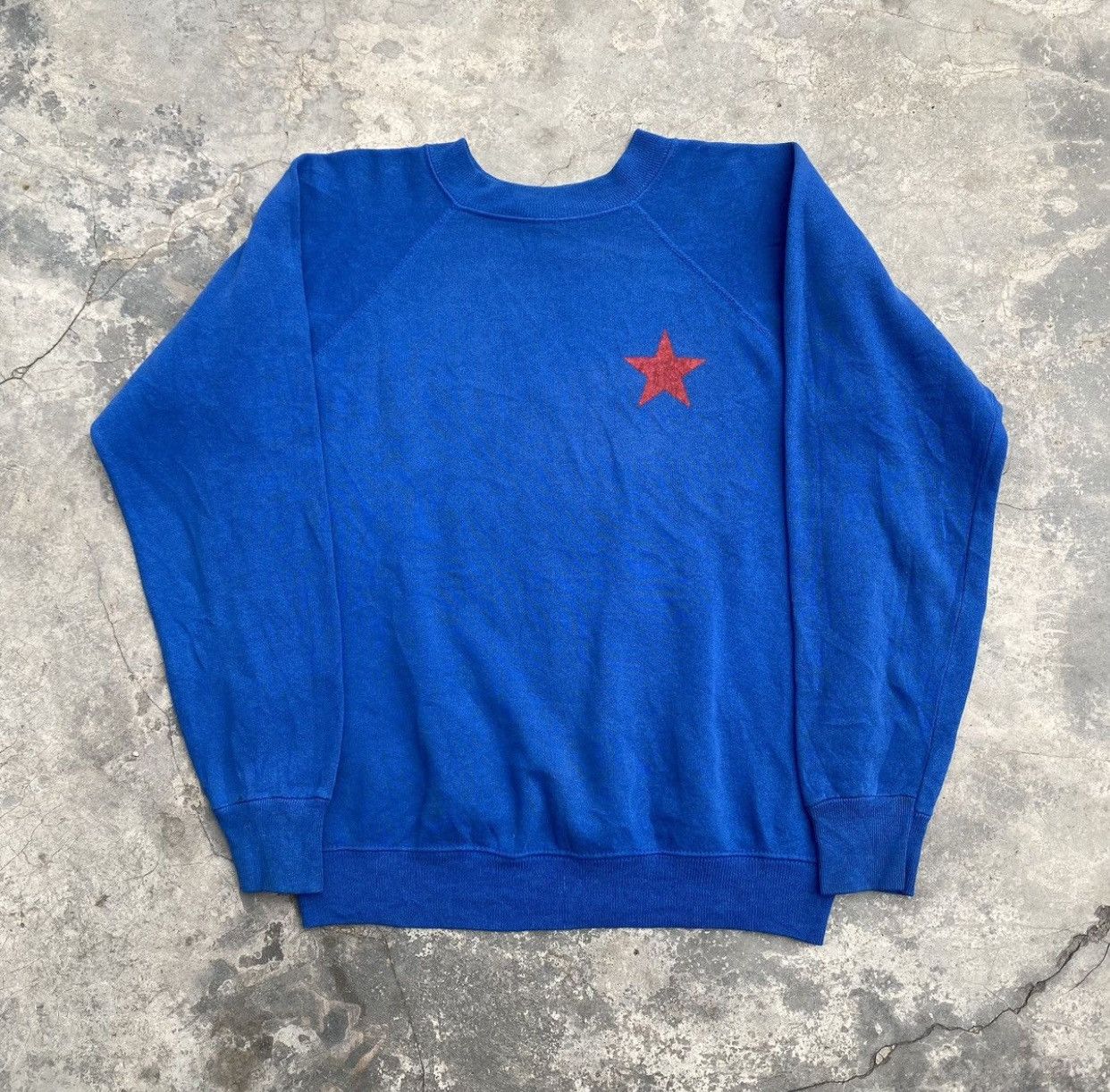 Vintage VERY RARE 1980s GUERILLA Sweatshirt Size US M / EU 48-50 / 2 - 2 Thumbnail