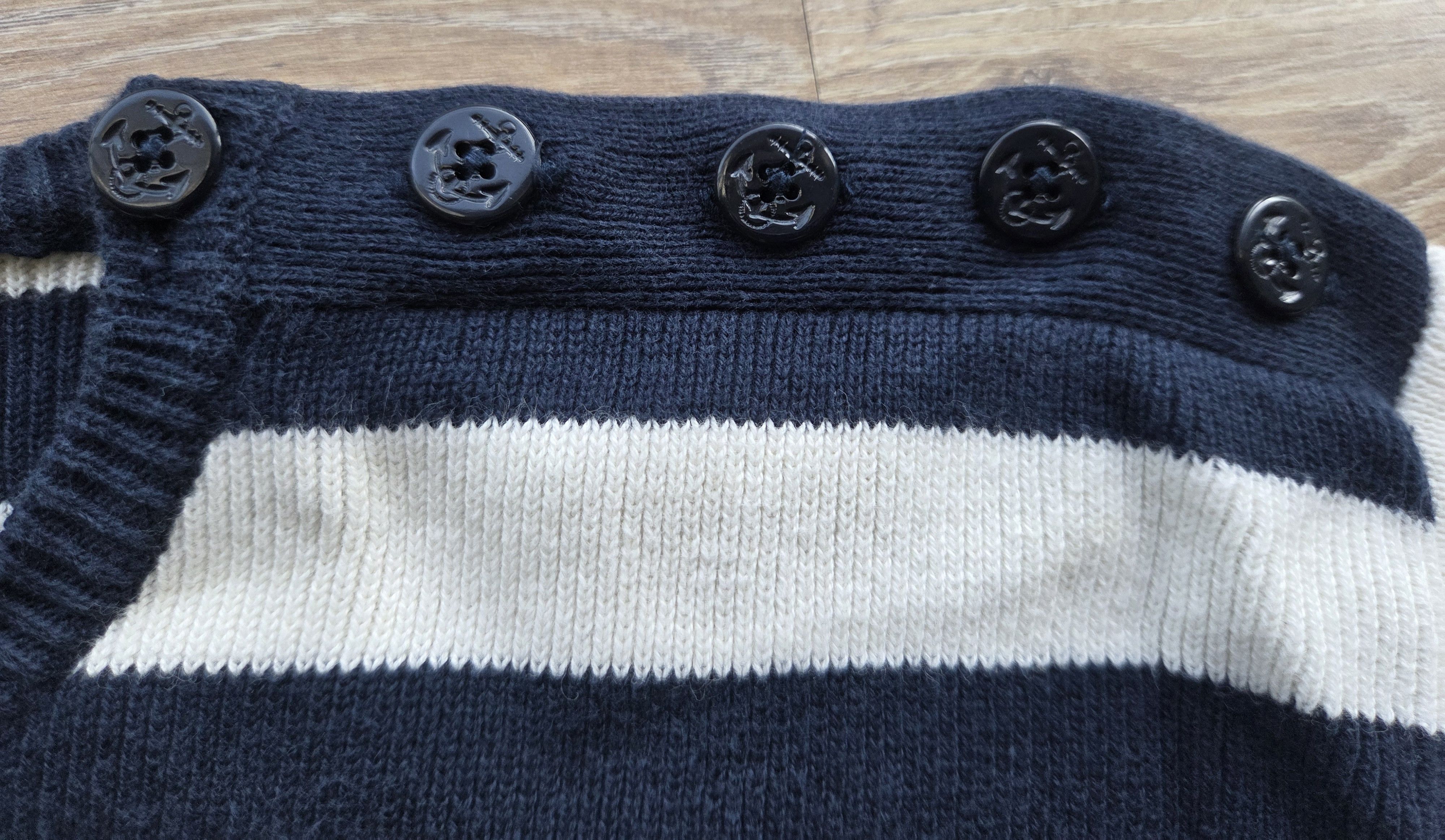 Polo Ralph Lauren Vintage OG 90s Polo Ralph Lauren RL93 Lo Life Breton Sweater Size US L / EU 52-54 / 3 - 7 Thumbnail