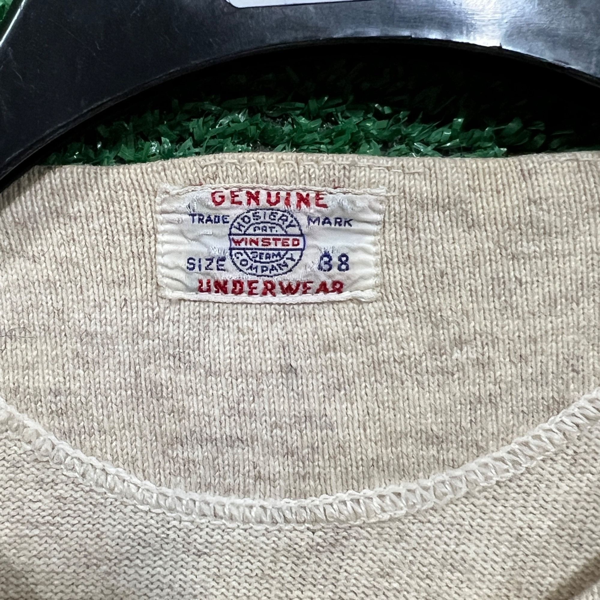 Vintage Vintage genuine underwear 50s-60s long sleeve shirt Size US L / EU 52-54 / 3 - 4 Thumbnail