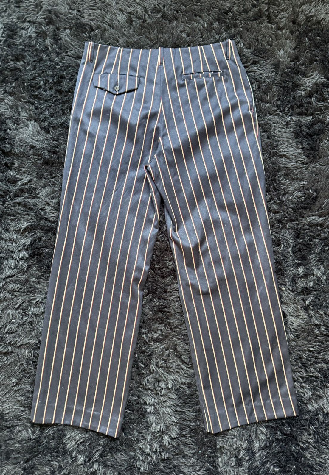 Enfants Riches Deprimes Pinstripe Satin Trouser Spring 2021 Size US 34 / EU 50 - 3 Thumbnail