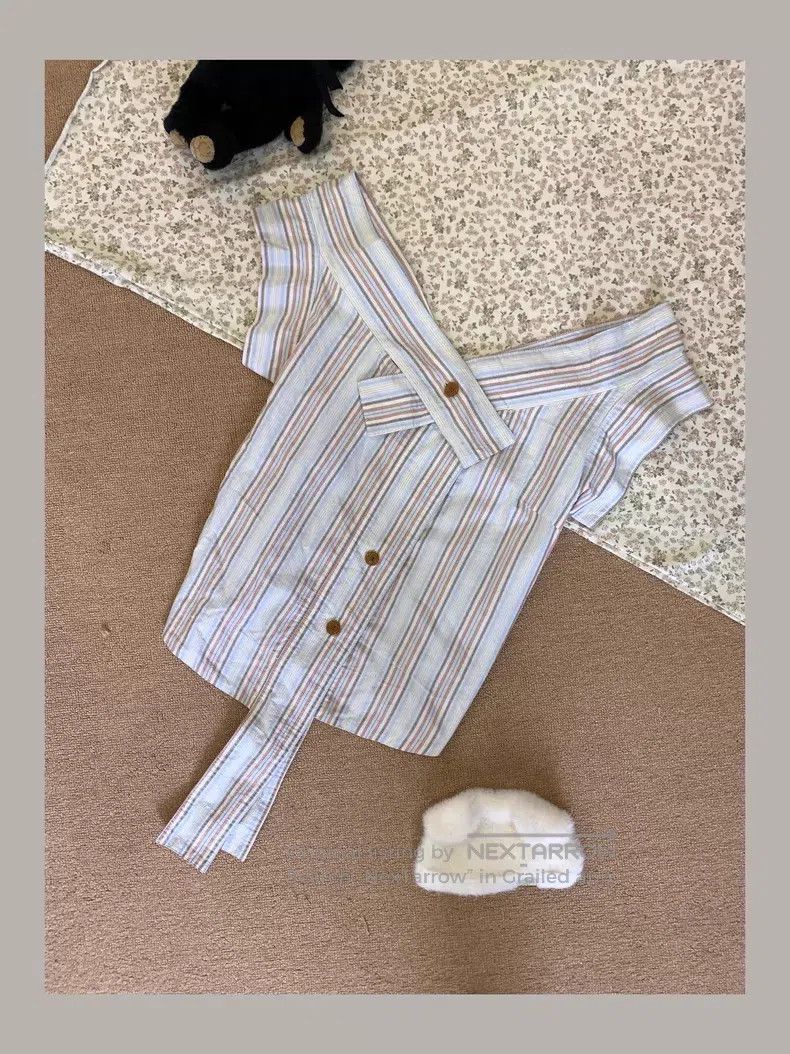Vivienne Westwood Vivienne Westwood Striped short-sleeved shirt vintage anti Size M / US 6-8 / IT 42-44 - 1 Thumbnail