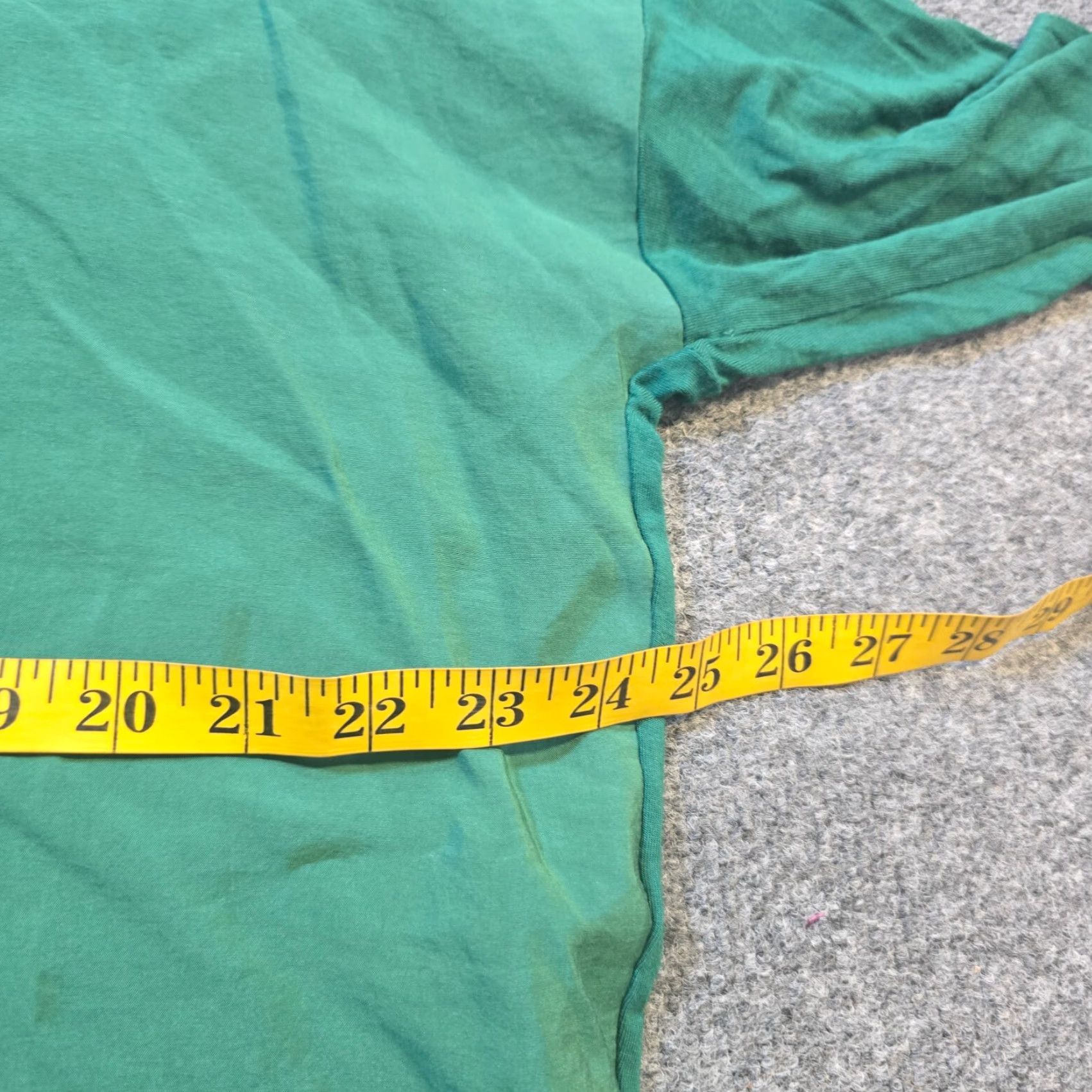 J. Jill J. Jill Top Womens Large Green V Neck 3/4 Sleeve Boxy Oversized Casual Career Shirt Size L / US 10 / IT 46 - 5 Thumbnail