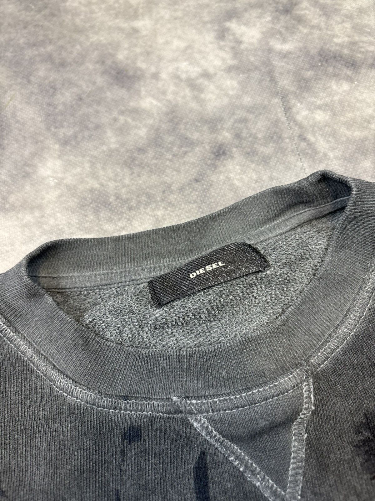 Designer × Diesel × Japanese Brand Vintage Diesel Avantgarde sweatshirt 90s Zippers Old Money Size US M / EU 48-50 / 2 - 3 Thumbnail