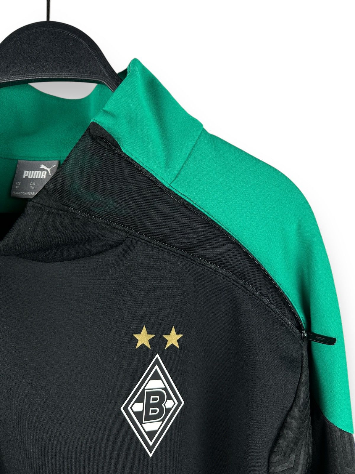 Puma Borussia Mönchengladbach Puma Zip Training Top Long Sleeve Size US XL / EU 56 / 4 - 5 Thumbnail