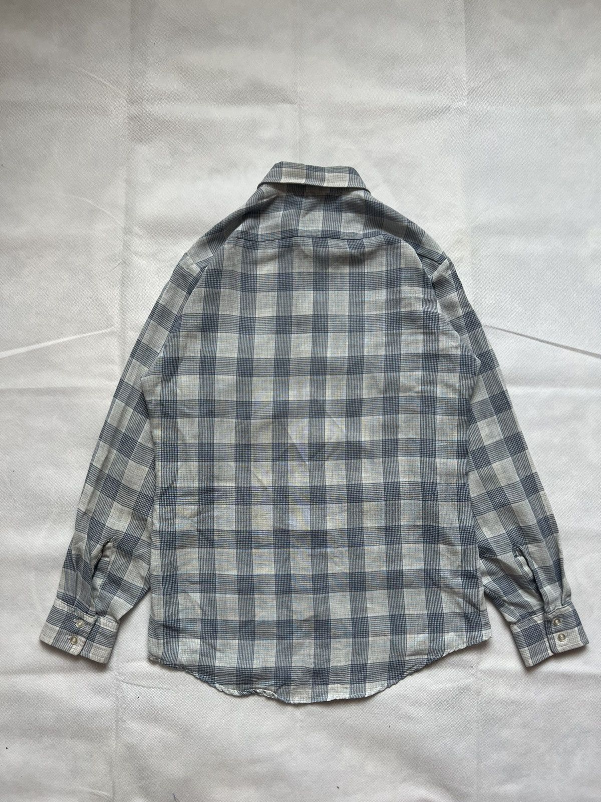 Flannel 70's Vintage Lee Printed Plaid Flannel Shirt Size US M / EU 48-50 / 2 - 5 Thumbnail