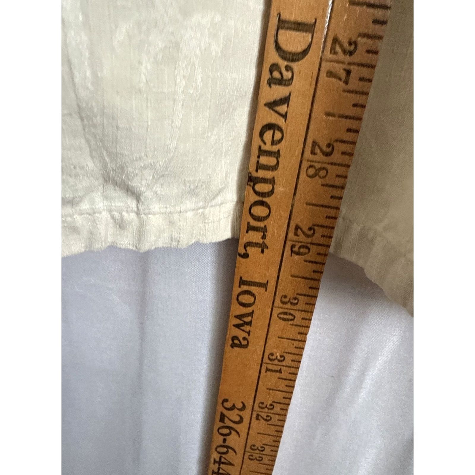 Vintage VINTAGE Banana Cabana Shirt Mens XL Ivory Silk Short Sleeve Button-Up Beach Vacation 100% Silk Size US XL / EU 56 / 4 - 4 Thumbnail