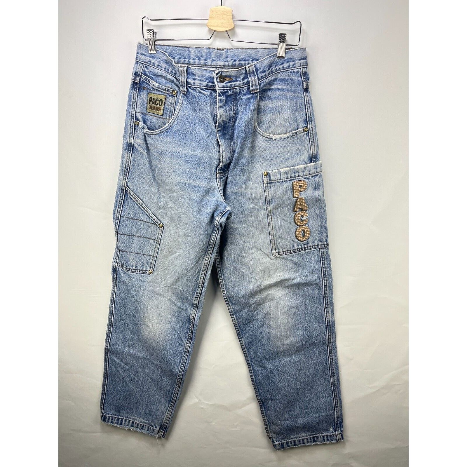 Vintage Vintage Y2K Paco Jeans Baggy Skater Rare 32 Size US 32 / EU 48 - 3 Thumbnail