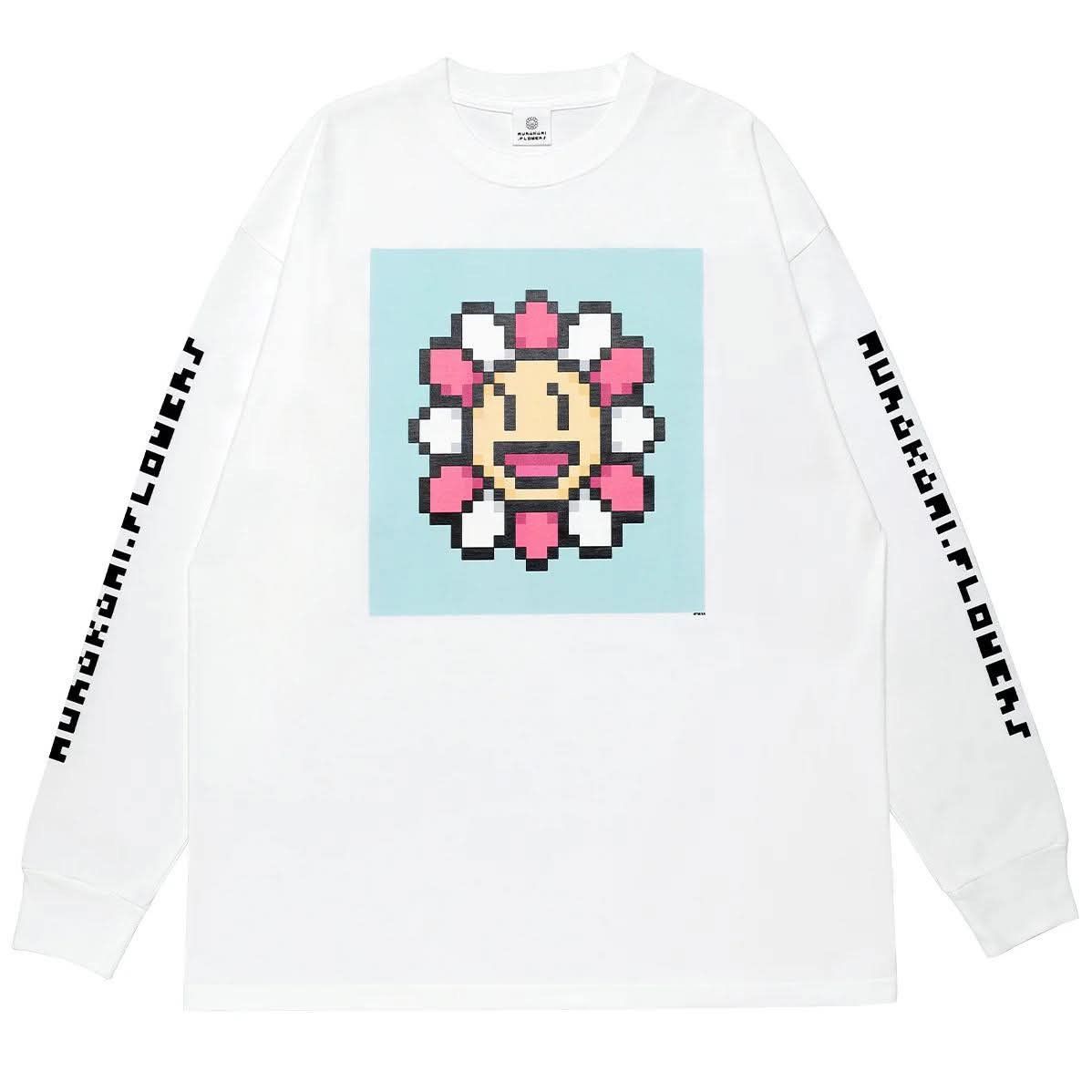 Takashi Murakami Takashi Murakami 0085 flowers long sleeve Tshirt white Size US L / EU 52-54 / 3 - 1 Thumbnail