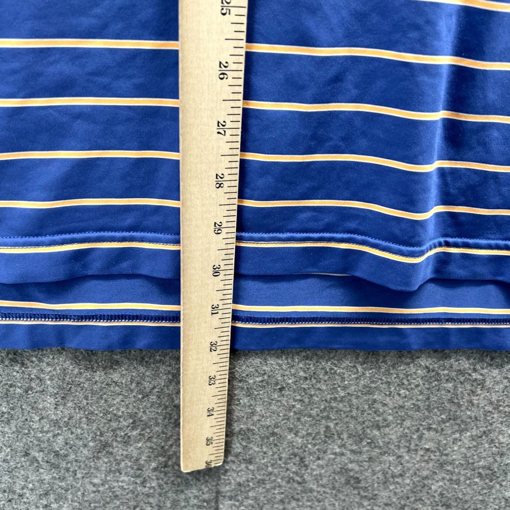 Peter Millar Peter Millar Polo Shirt Men XL Blue Stripe Polo Golf Summer Comfort Size US XL / EU 56 / 4 - 7 Thumbnail