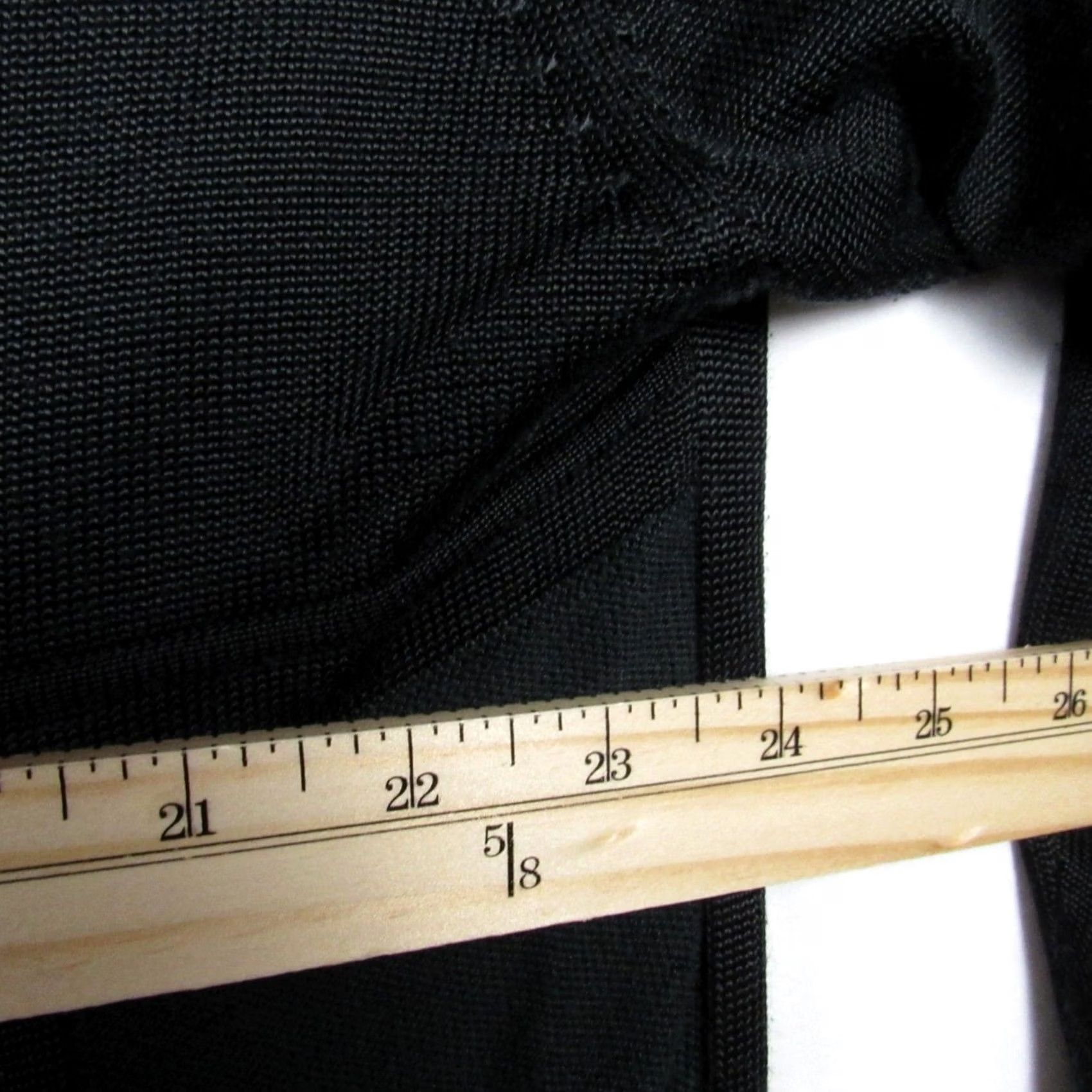 Pronto Uomo Pronto Uomo Mens Black Crewneck Sweater Pullover XL Cotton Rayon Long Sleeve Size US XL / EU 56 / 4 - 5 Thumbnail