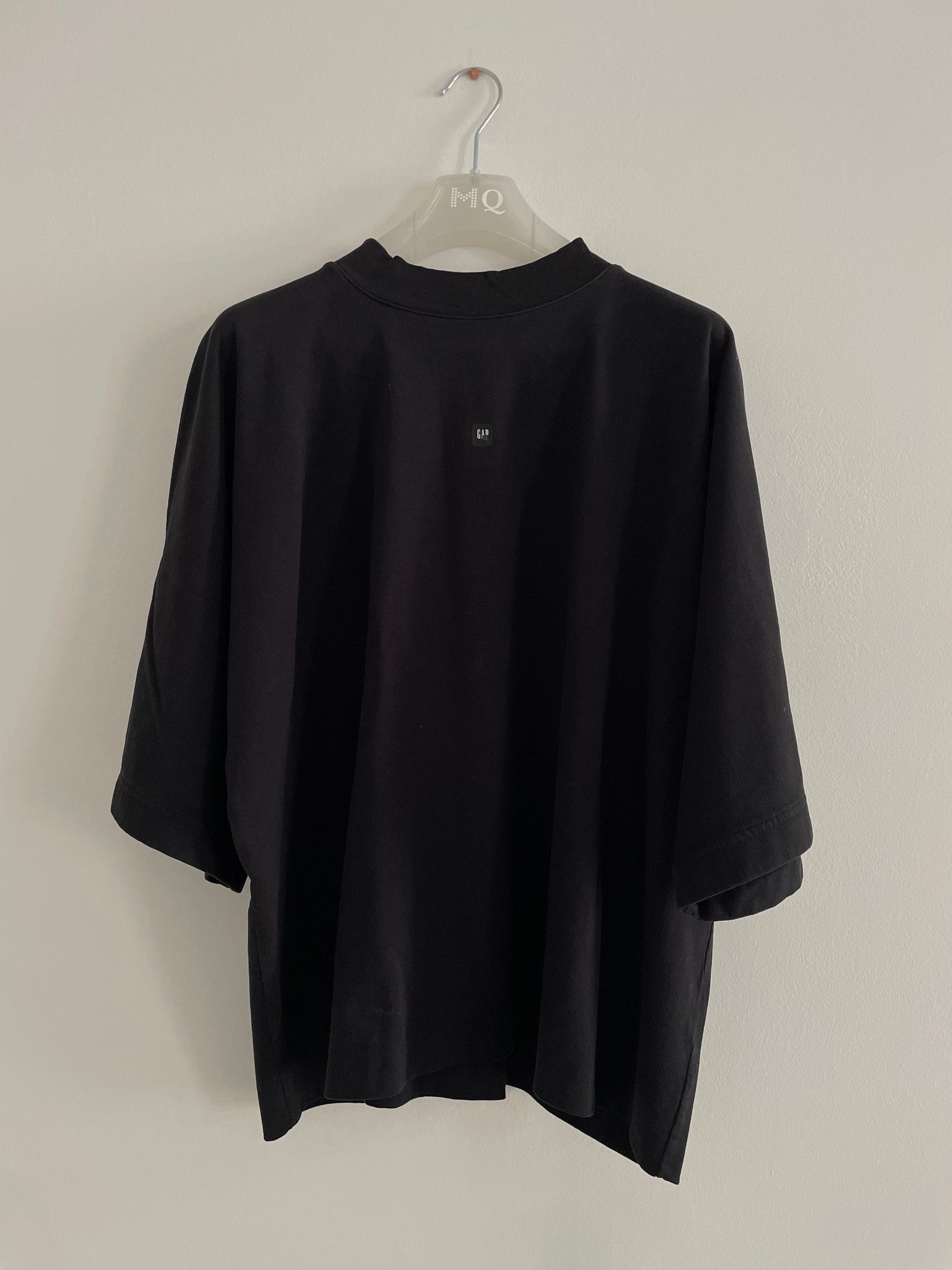 Balenciaga × Gap × Kanye West YZY Gap short sleeve no seam black cotton shirt t-shirt M 48 Size US M / EU 48-50 / 2 - 4 Thumbnail