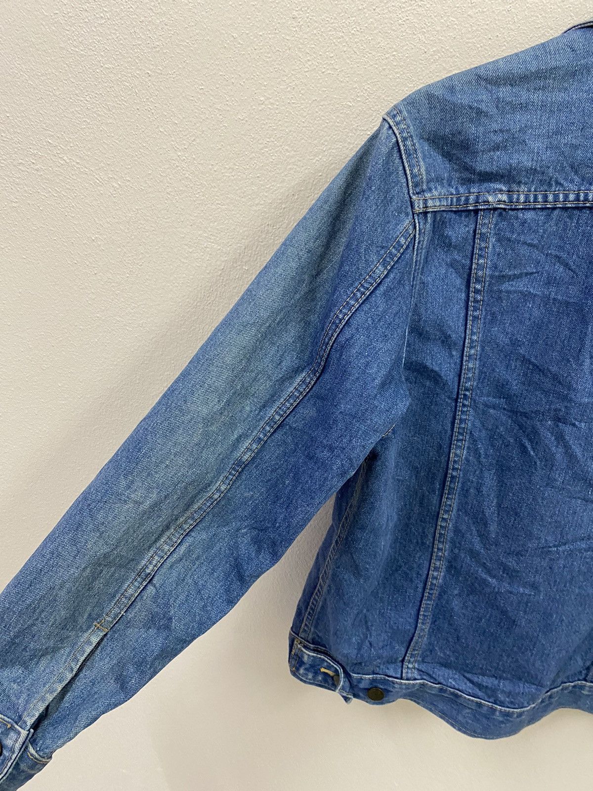 Big John × Vintage Vtg Big John Denim Jacket Size US S / EU 44-46 / 1 - 9 Thumbnail