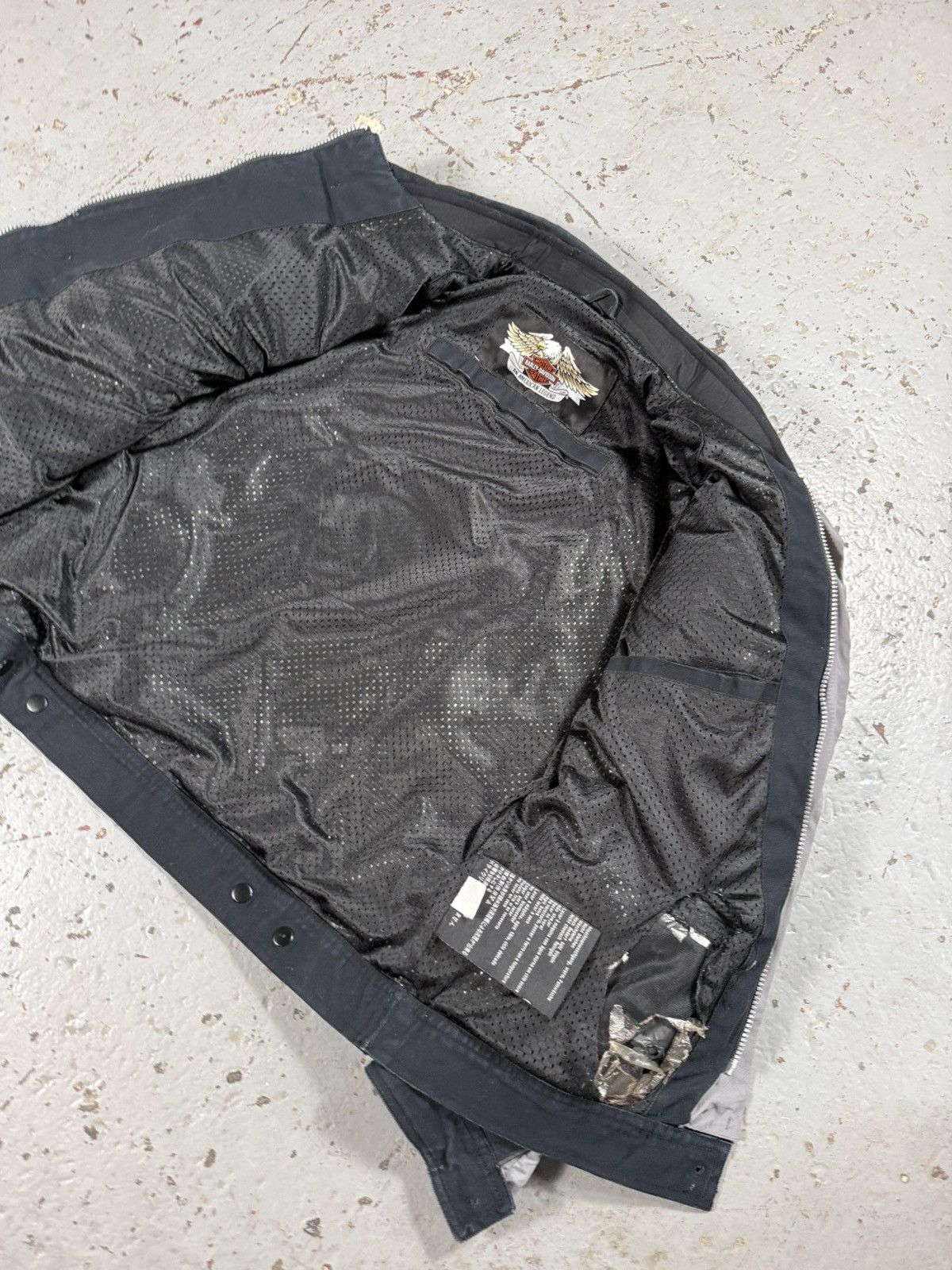 Harley Davidson Vintage Harley Davidson Distressed Biker Jacket Size US M / EU 48-50 / 2 - 9 Thumbnail