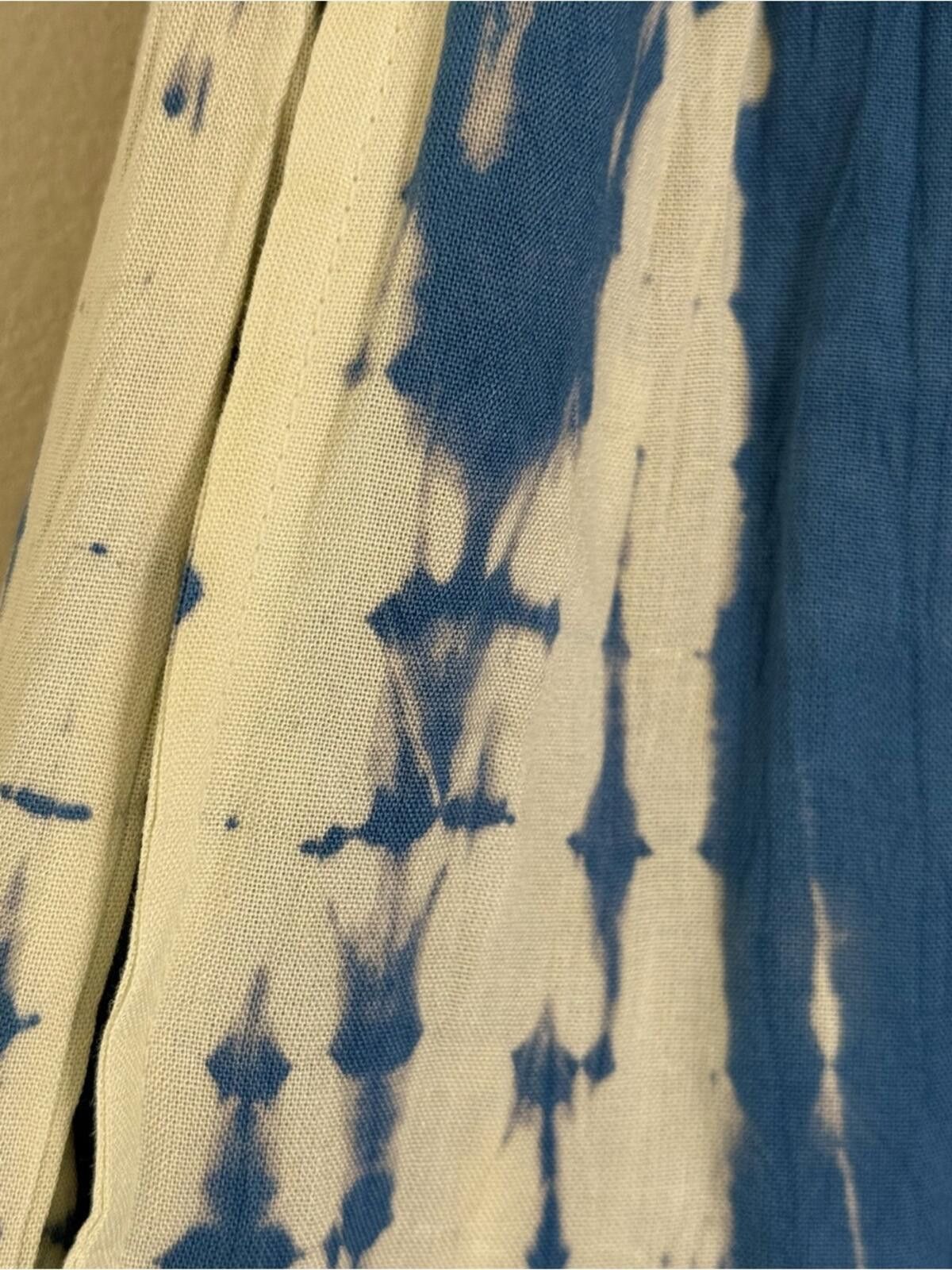Other Sacred Threads boho tie dye ruffled shorts blue white OS Size 30" / US 8 / IT 44 - 4 Thumbnail
