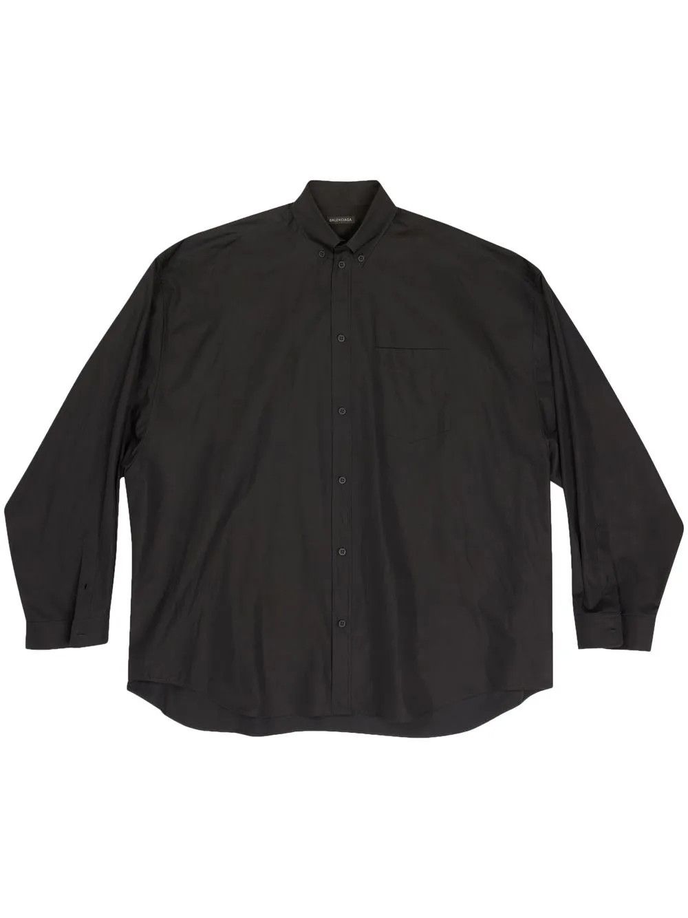 Balenciaga o1tr1nto0825 Shirt Oversized in Black Size US L / EU 52-54 / 3 - 1 Thumbnail