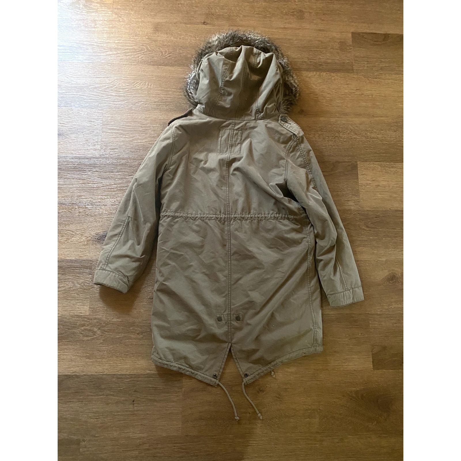 TNA Olive Green Aritzia TNA Brittania Parka Jacket Size M / US 6-8 / IT 42-44 - 6 Thumbnail