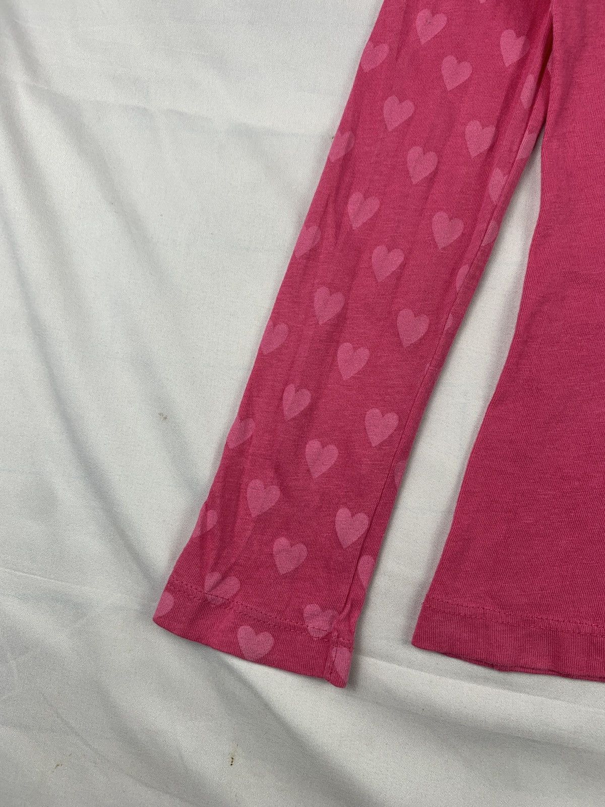 Paul Frank Paul Frank Pink Sweet Julius Love Longsleeve Baby Tee Size XS / US 0-2 / IT 36-38 - 5 Thumbnail