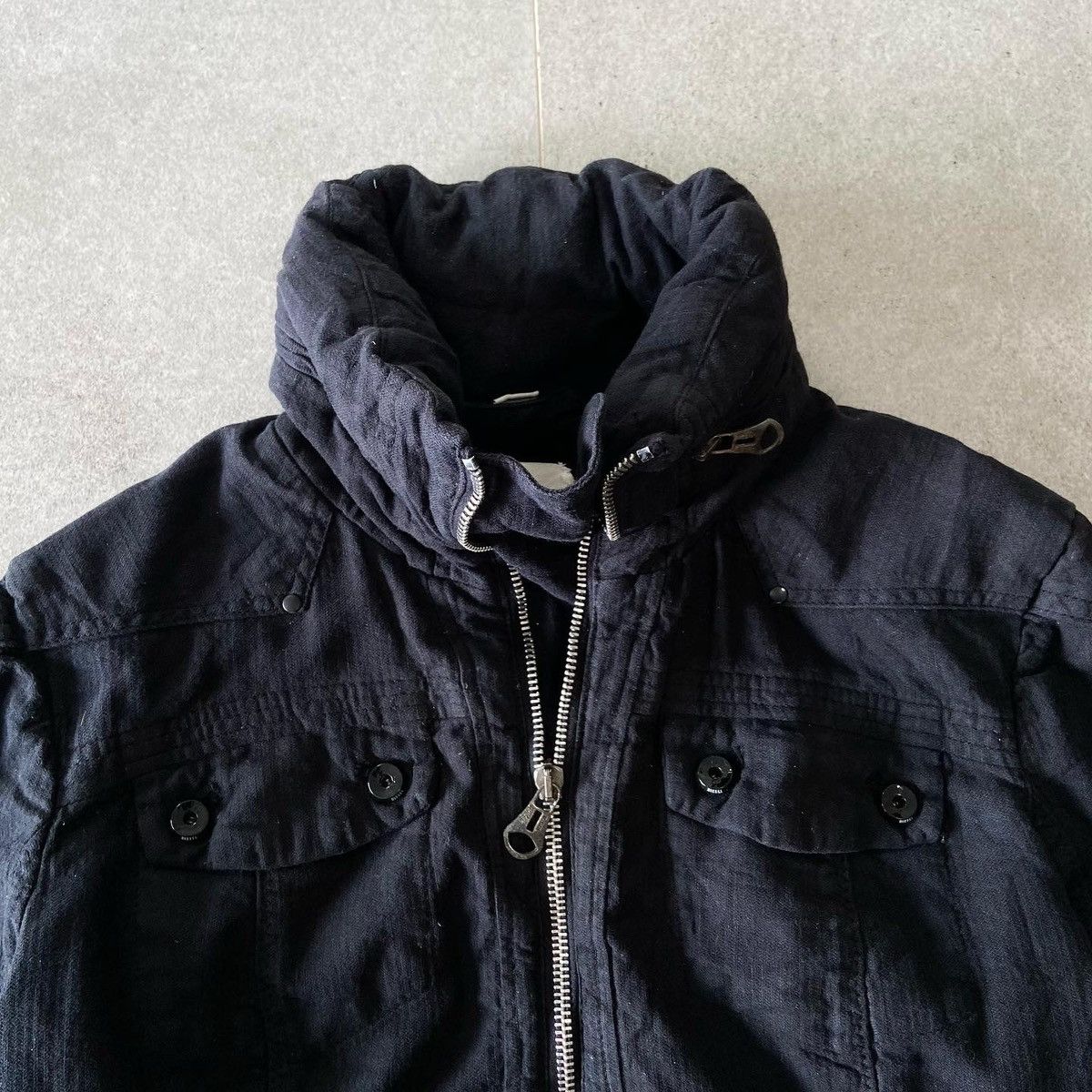 Diesel × Le Grande Bleu (L.G.B.) Diesel Jacket Size M / US 6-8 / IT 42-44 - 3 Thumbnail