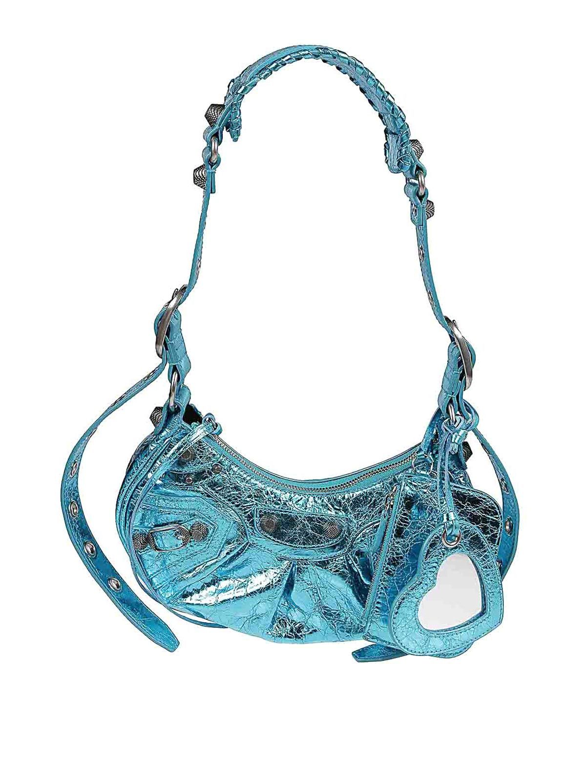 o1tr1nto0525 Size: OS / Le Cagole XS Shoulder Bag Sky Blue