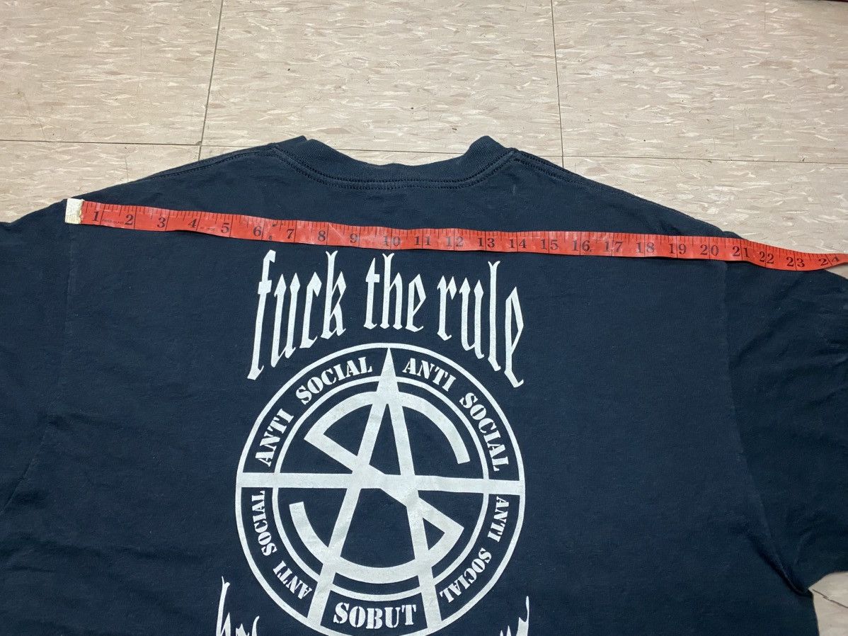 Band Tees × Vintage Vintage japanese band sobut anti social Size US XL / EU 56 / 4 - 9 Thumbnail