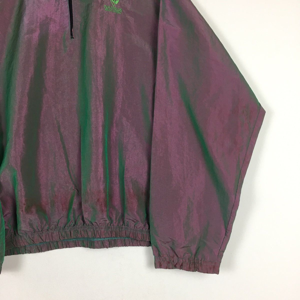 Vintage Vtg Nautilius Fitness Centers Shadow Project Windbreaker Size US XL / EU 56 / 4 - 3 Thumbnail