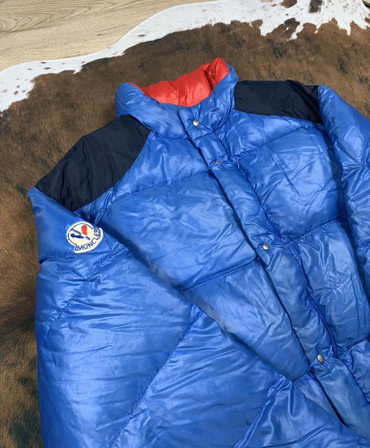 Moncler × Vintage Vintage 80S / 90S MONCLER Grenoble Down Jacket Puffer Retro Size US XL / EU 56 / 4 - 7 Thumbnail