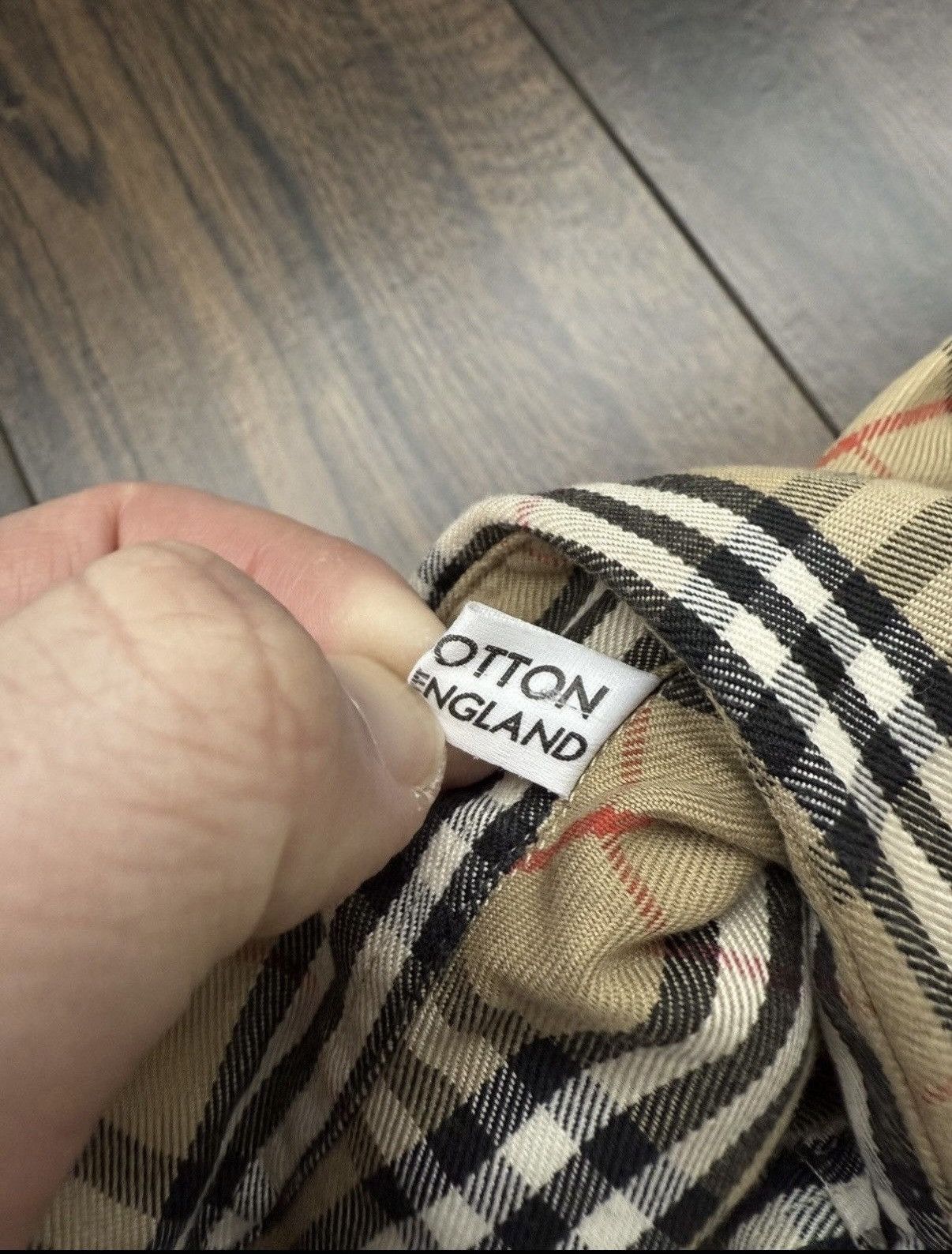 Burberry Vintage 90s Burberrys Nova Check Shirt Size US S / EU 44-46 / 1 - 10 Thumbnail