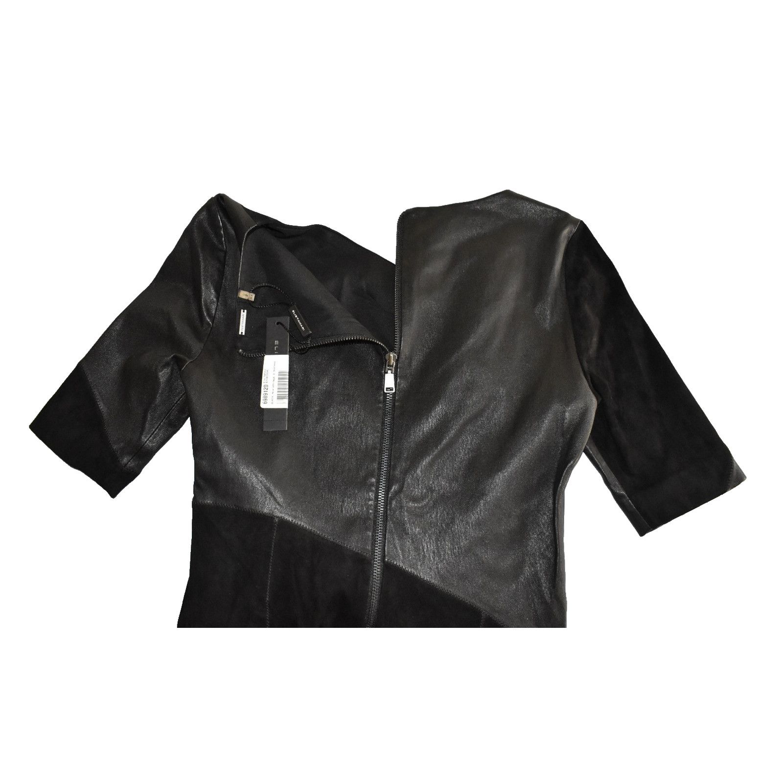 Elie Tahari NWT ELIE TAHARI Lamb Leather Suede Kellen Sheath Dress Sz 4 Size S / US 4 / IT 40 - 5 Thumbnail