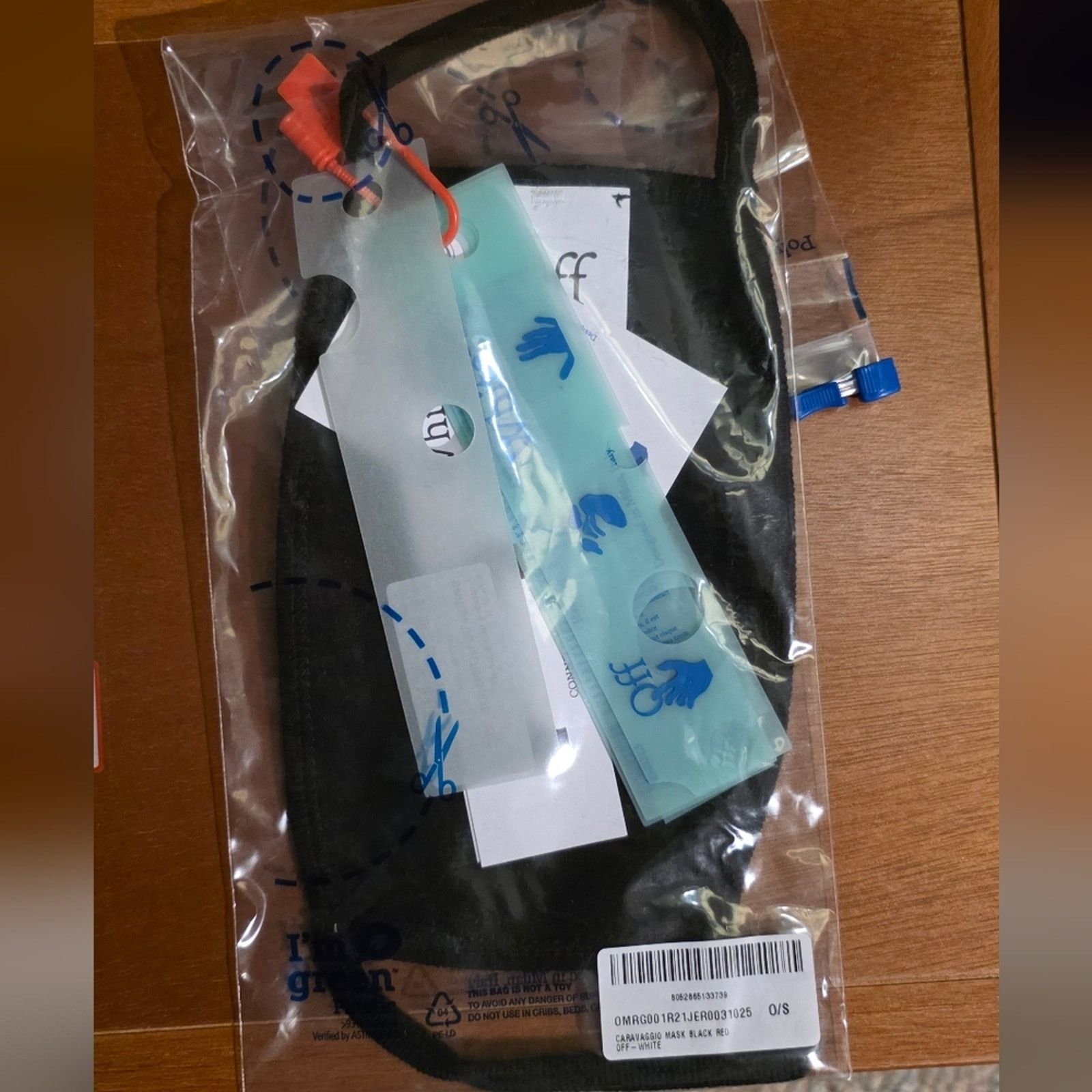 Off-White Off-White Caravaggio Mask Size ONE SIZE - 2 Thumbnail