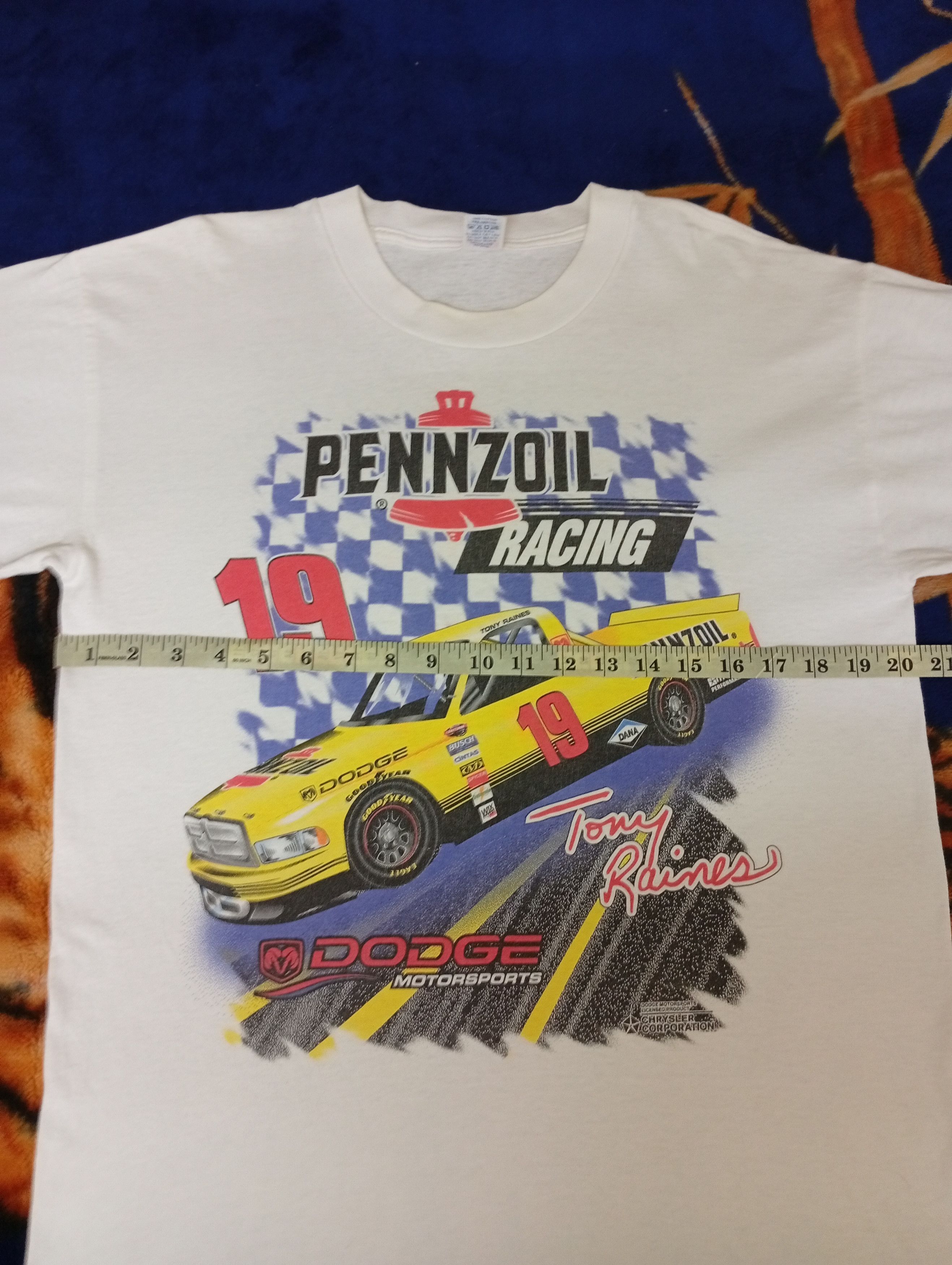NASCAR Vintage Pennzoil x Nascar X racing Size US L / EU 52-54 / 3 - 2 Thumbnail
