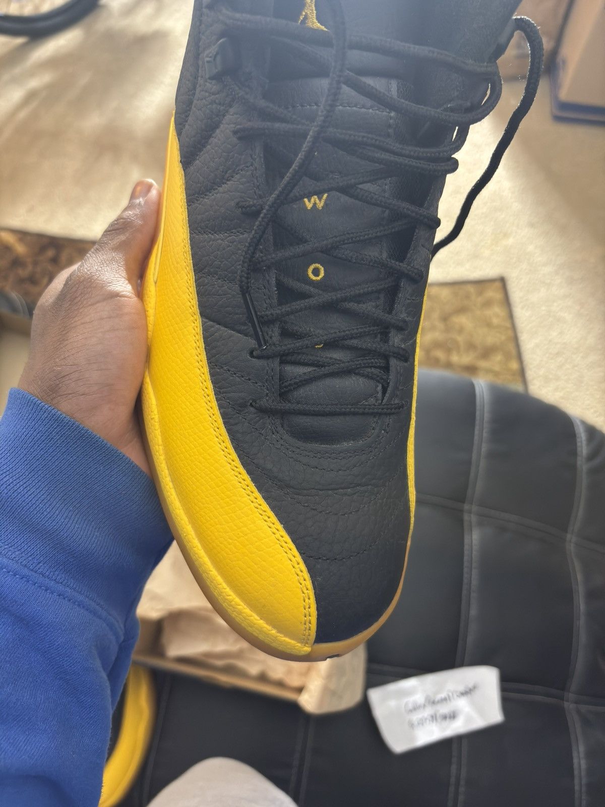 Jordan Brand Air Jordan 12 Retro University Gold Size US 10.5 / EU 43-44 - 2 Thumbnail