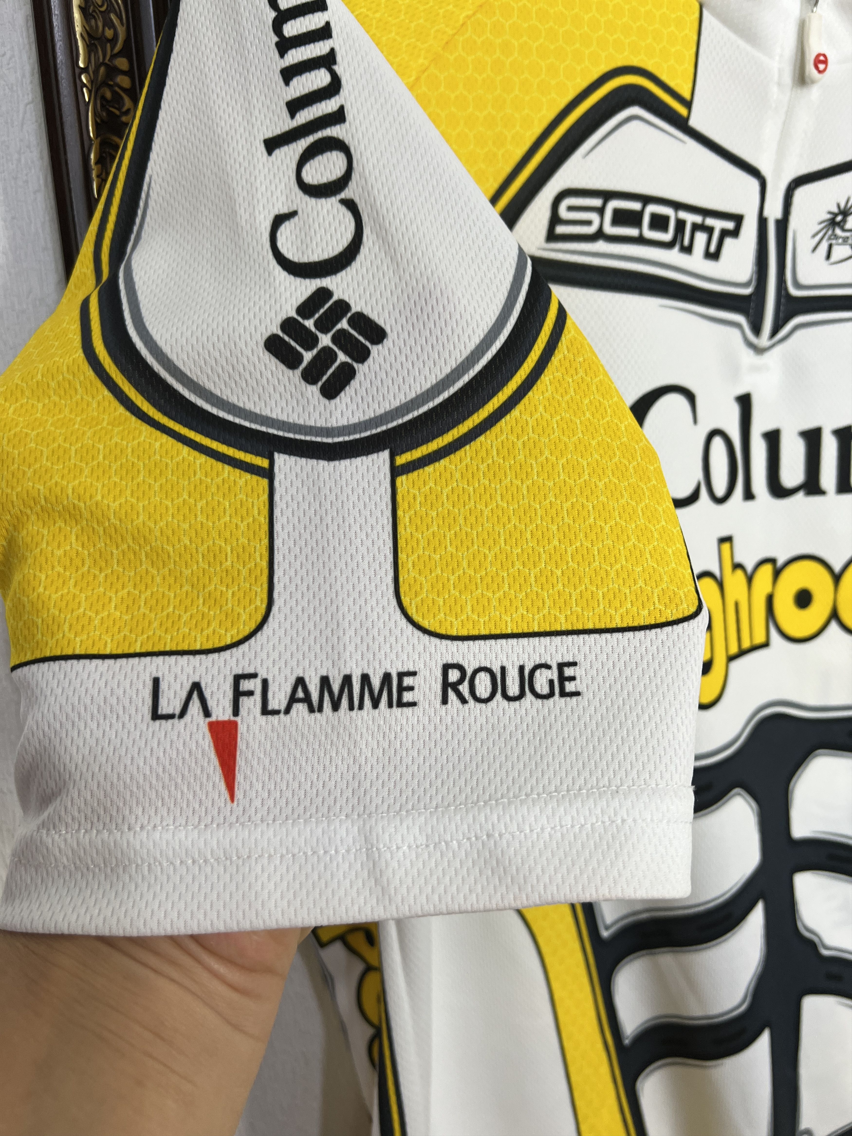 Vintage Vintage Columbia Highroad Cycling Jersey Mens Shirt Maglia Size US L / EU 52-54 / 3 - 6 Thumbnail