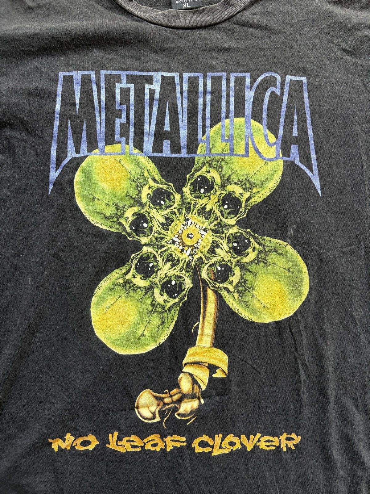 Metallica Metallica — No Leaf Clover (Pushead) Size US XL / EU 56 / 4 - 2 Thumbnail