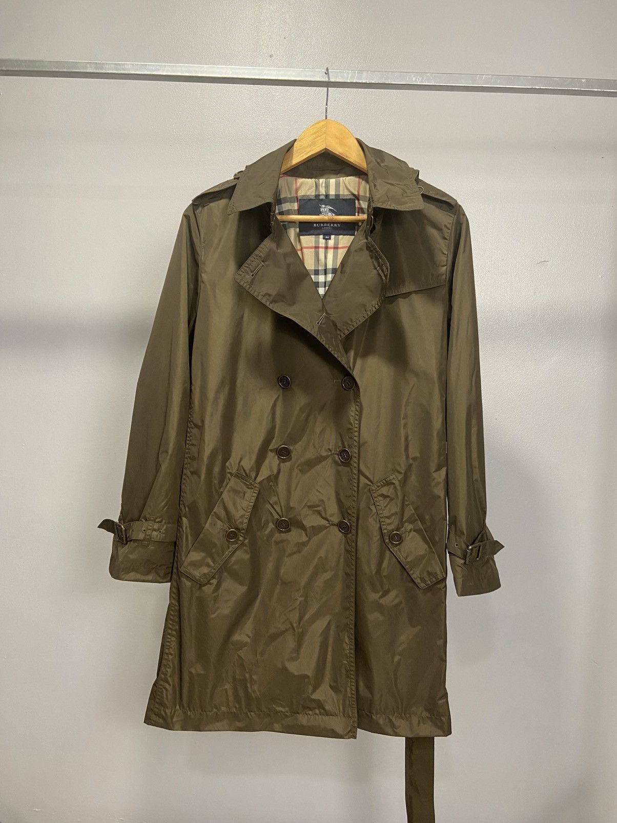 Burberry Burberry Rain Trench Coat Size L / US 10 / IT 46 - 2 Thumbnail