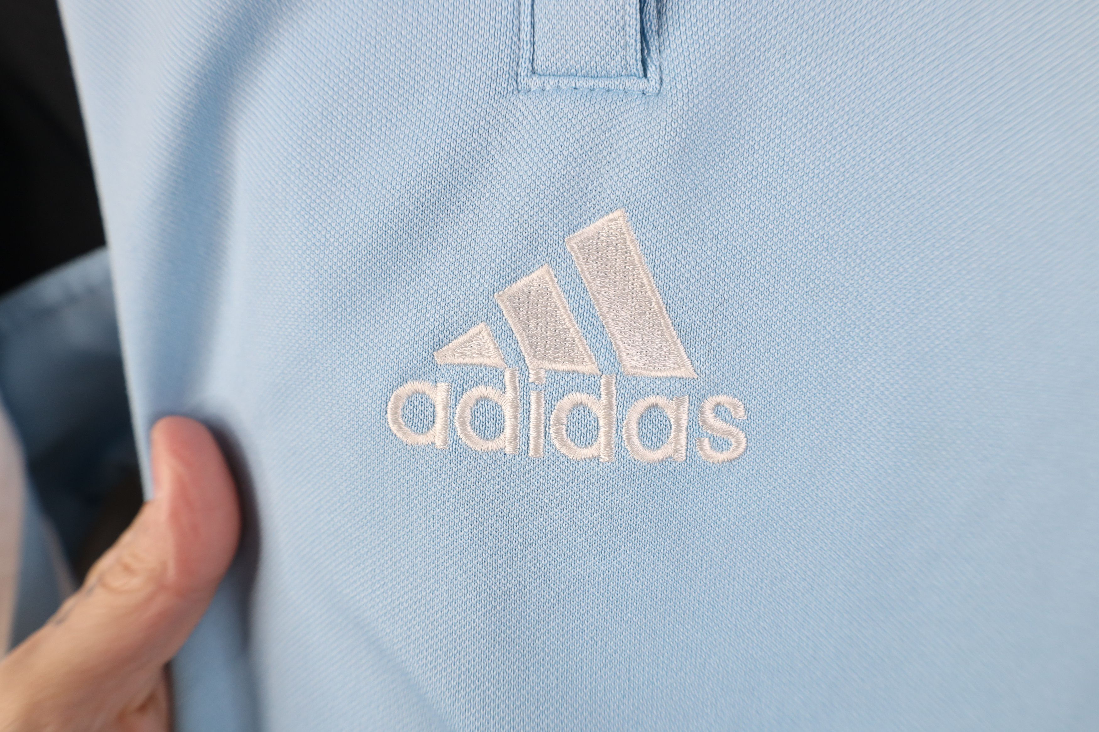 Adidas Vintage Adidas Logo Knit Pullover Jacket Soccer Argentina Size US L / EU 52-54 / 3 - 4 Thumbnail