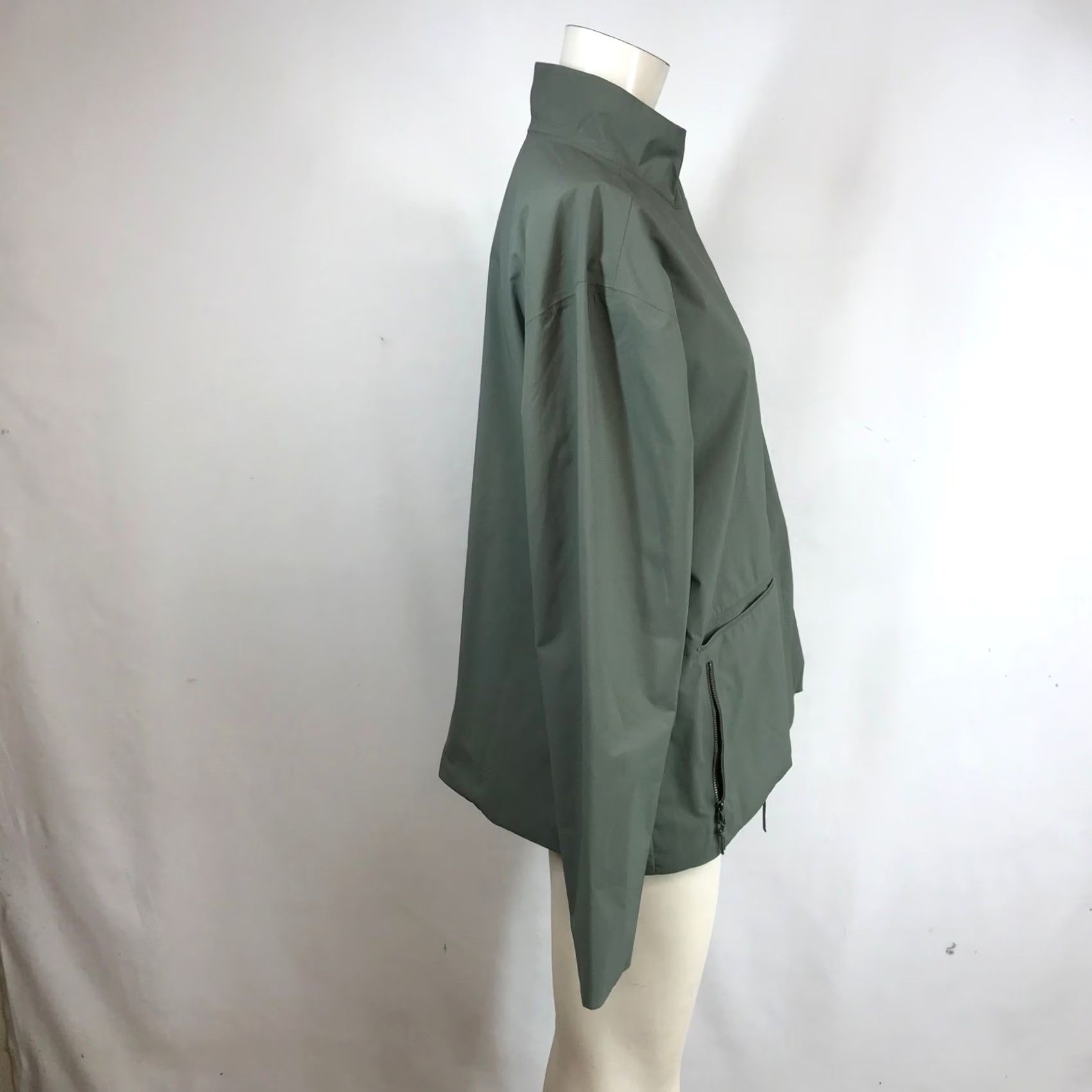 Vintage REI Co-op Gore-Tex Infinium Jacket Womens Medium Olive Green Windbreaker Size M / US 6-8 / IT 42-44 - 4 Thumbnail