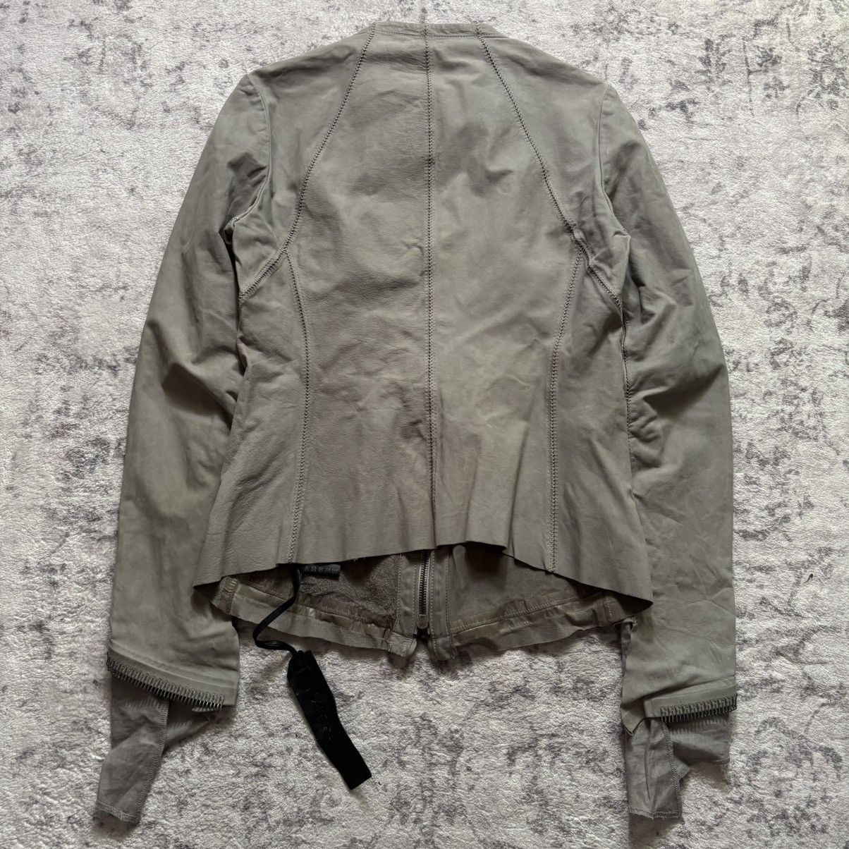 Isaac Sellam Experience Isaac Sellam SS15 Calfskin Leather Overlock Stitched Jacket Size US S / EU 44-46 / 1 - 8 Thumbnail