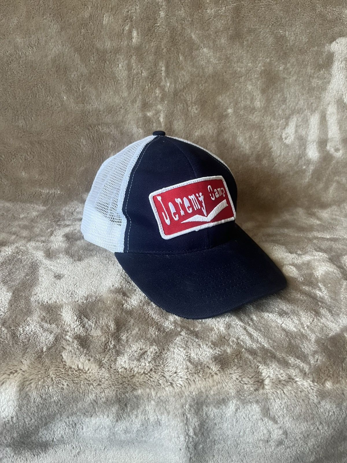 Anvil Vintage 2000’s Jeremy Camp Country Trucker Dad Hat mens OSFA Size ONE SIZE - 1 Thumbnail