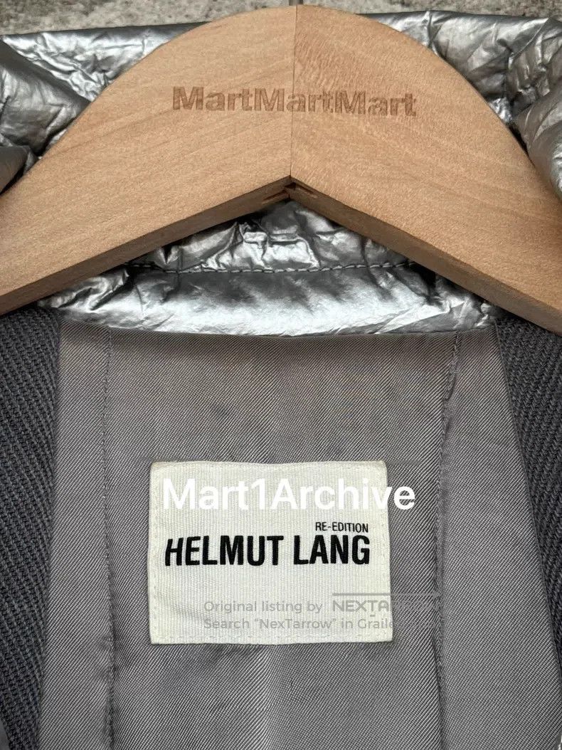 Helmut Lang HELMUT LANG Shiny Silver Space Series Jacket Size US M / EU 48-50 / 2 - 7 Thumbnail