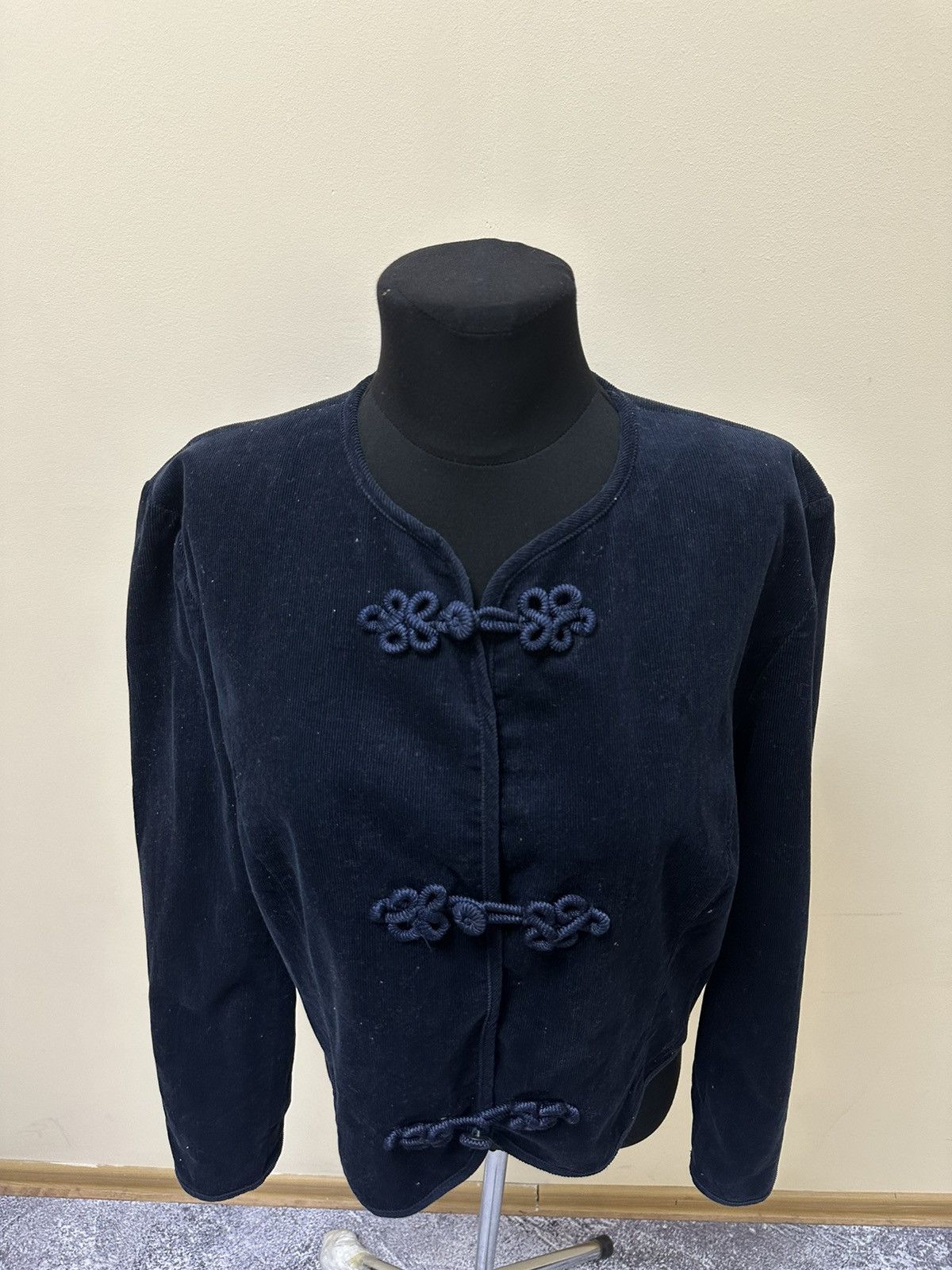 Laura Ashley × Vintage Cardigan Laura Ashley size EU 42 made in Great Britain Size XL / US 12-14 / IT 48-50 - 4 Thumbnail