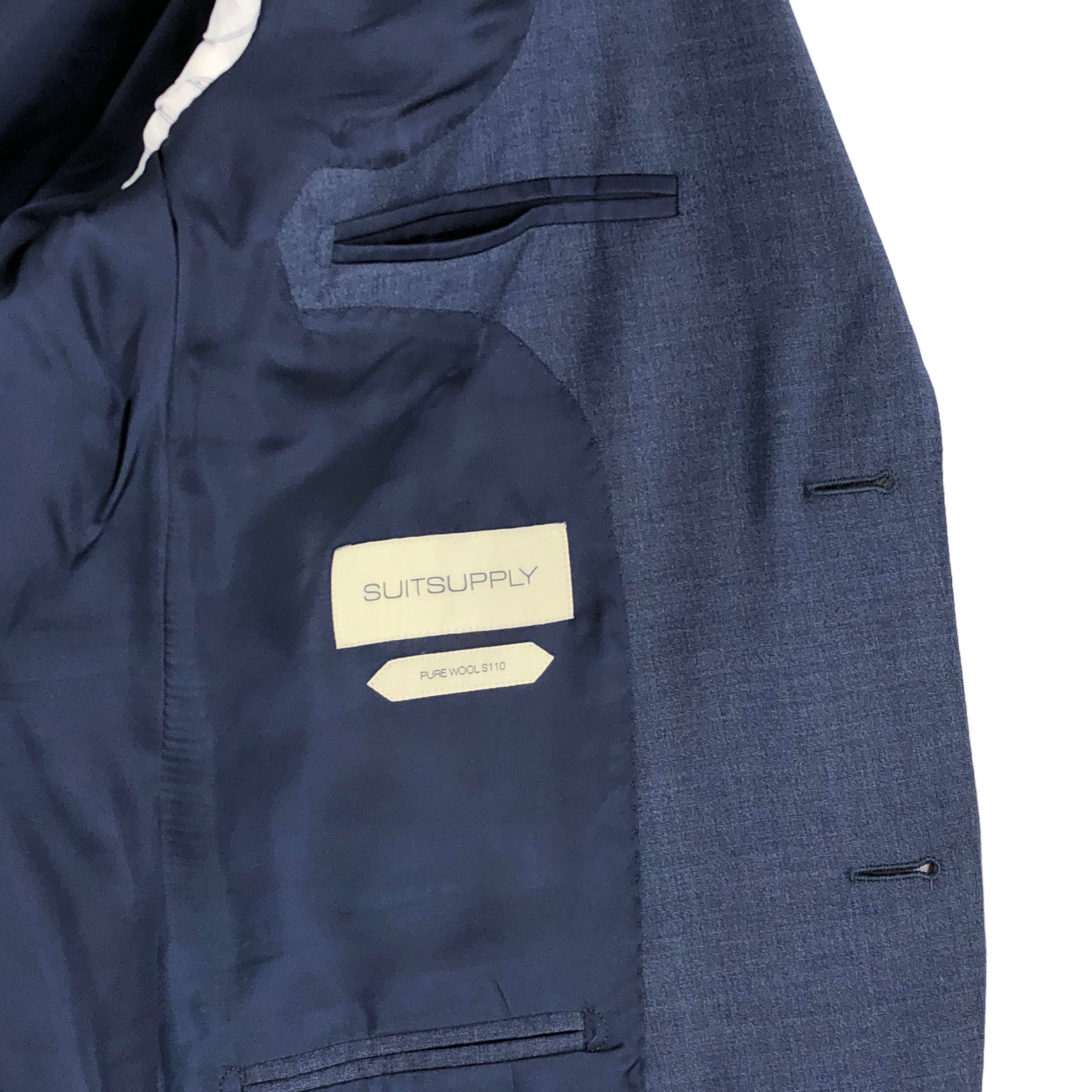 Suitsupply Lazio Single Breasted Wool Blazer Size EU:48; UK:36; US:38R Size 38R - 7 Thumbnail
