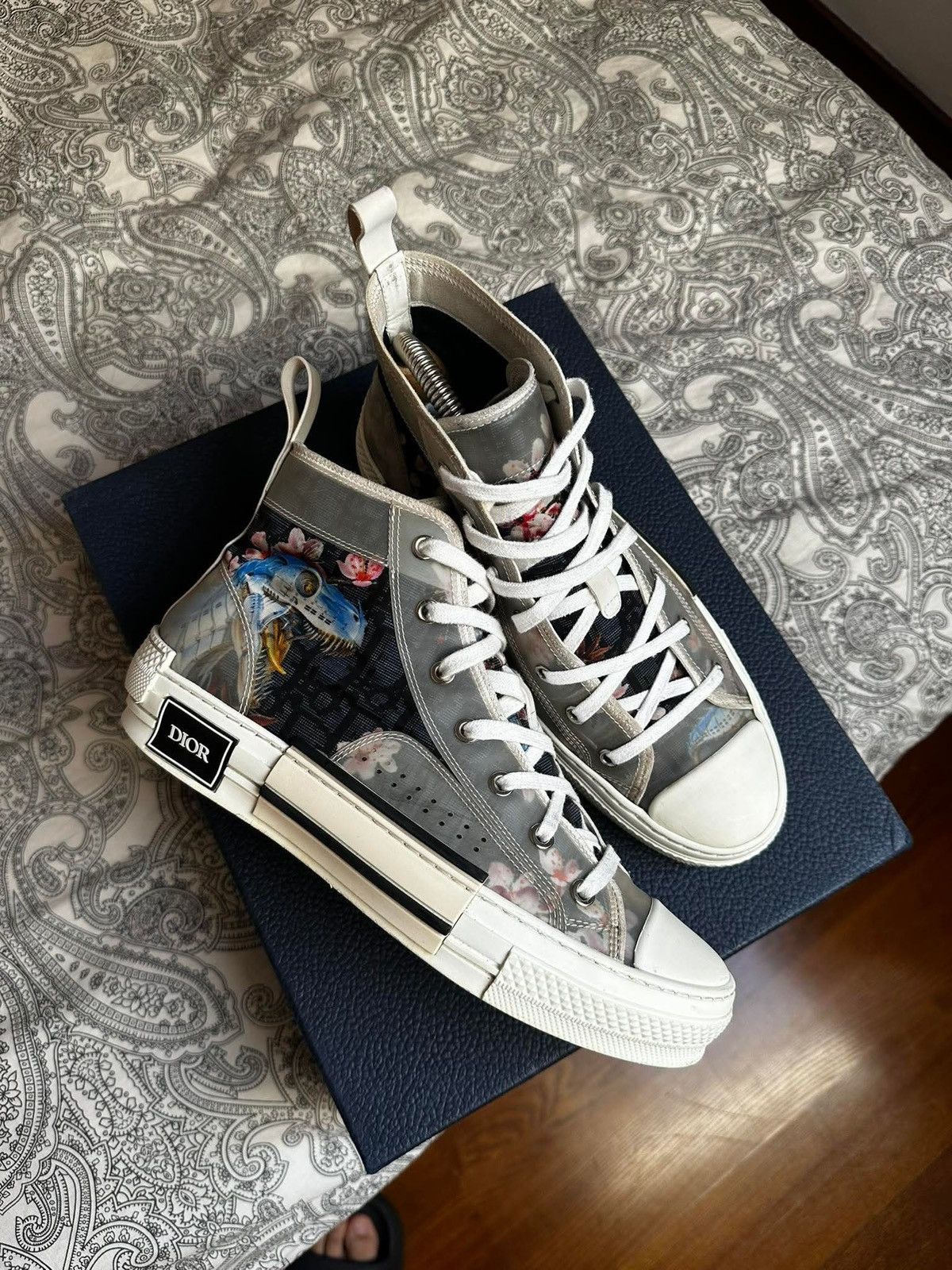 Dior Dior B23 High-Top Sneaker Size US 7 / EU 40 - 1 Thumbnail