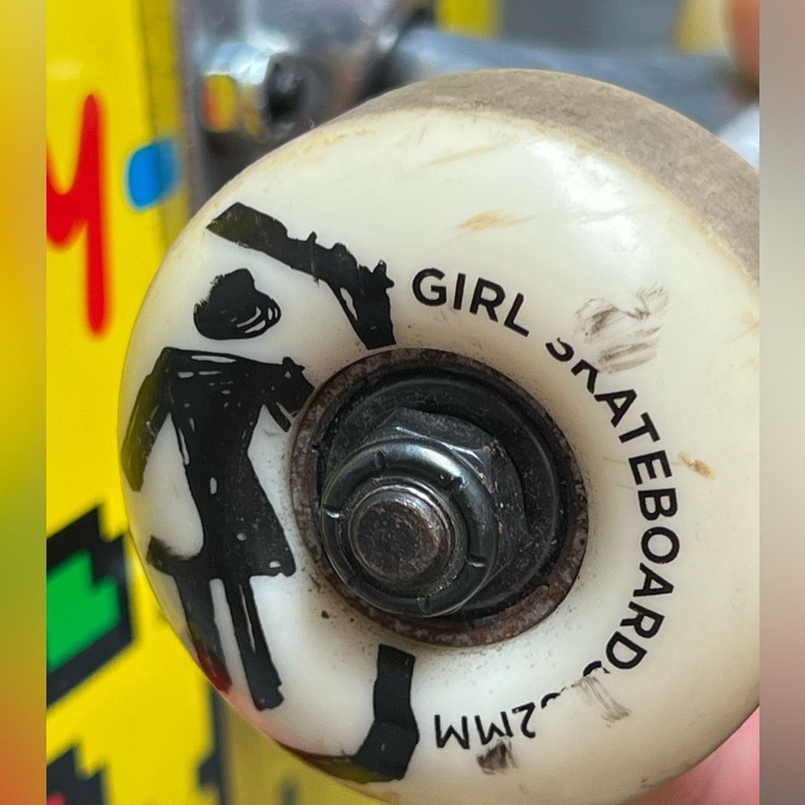 Think Skateboards Hello Kitty Sanrio Girl Skateboards Mike Mo Capaldi Deck Size ONE SIZE - 4 Thumbnail