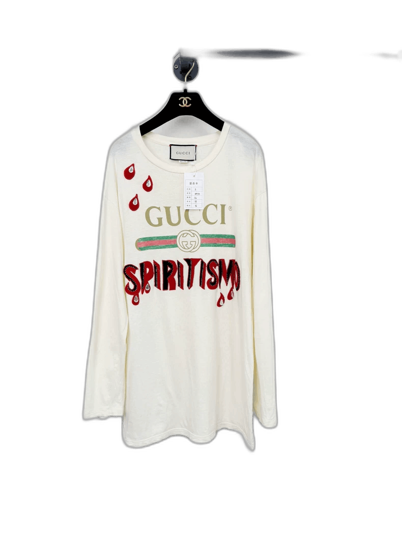 Gucci Gucci Spiritismo Long Sleeve T-shirt Size S / US 4 / IT 40 - 1 Thumbnail