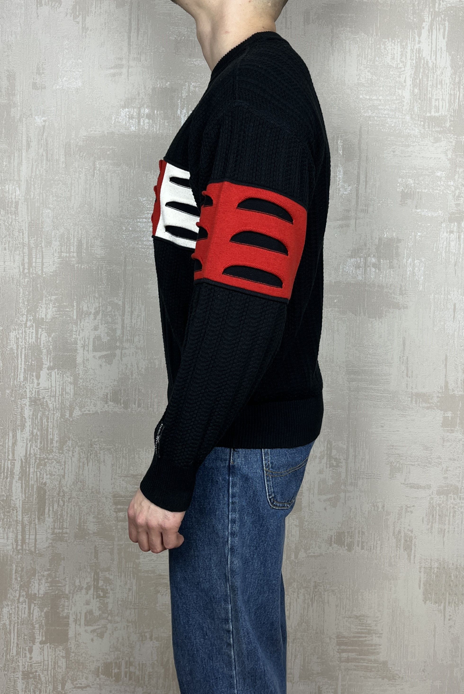 Carlo Colucci Vintage Carlo Colucci Crew Neck Sweater Cotton Blend Size US L / EU 52-54 / 3 - 9 Thumbnail
