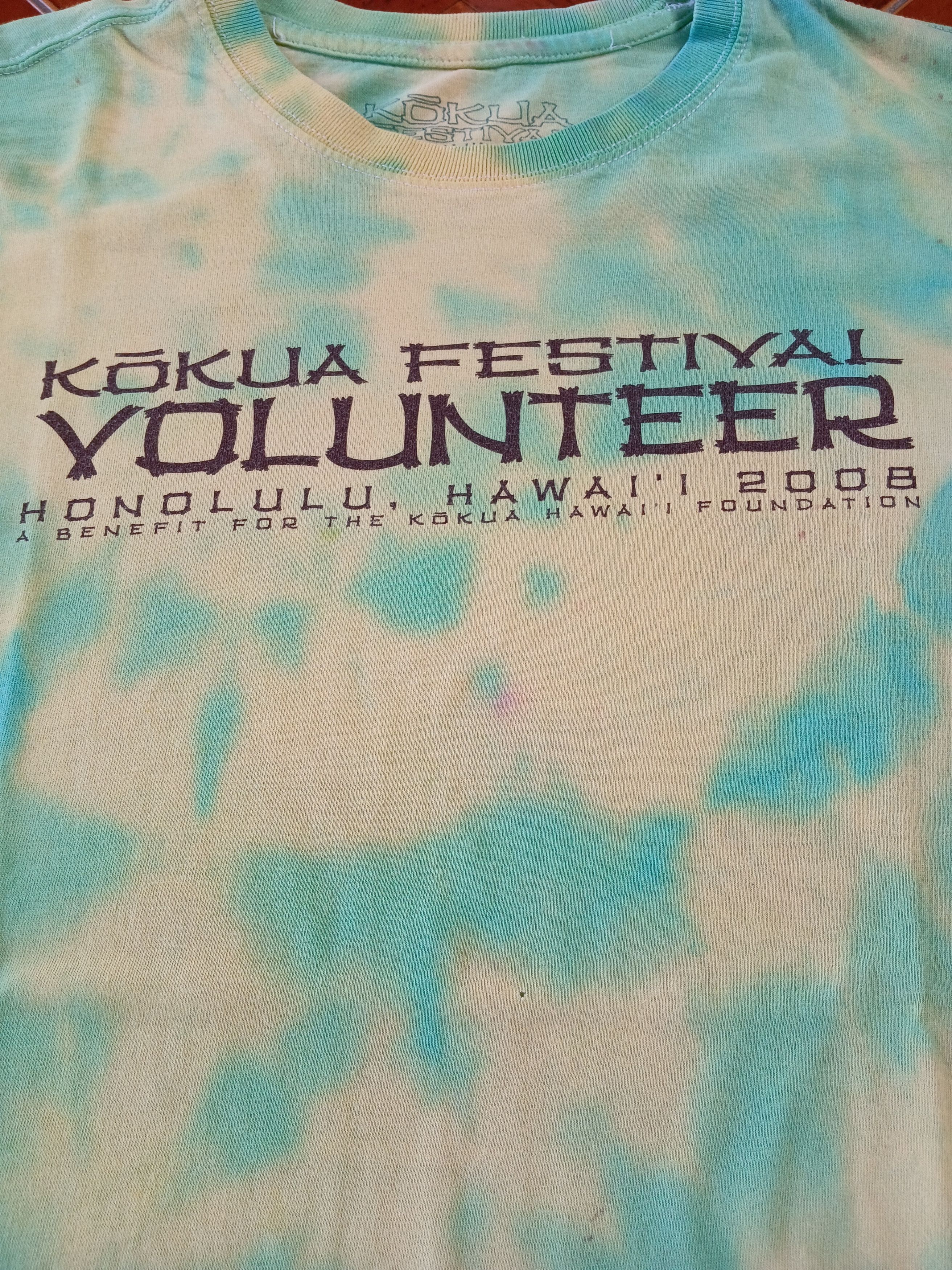 Band Tees × Vintage Kokua Festival 2008 Jack Johnson Tie Dye Band tee Size US S / EU 44-46 / 1 - 2 Thumbnail